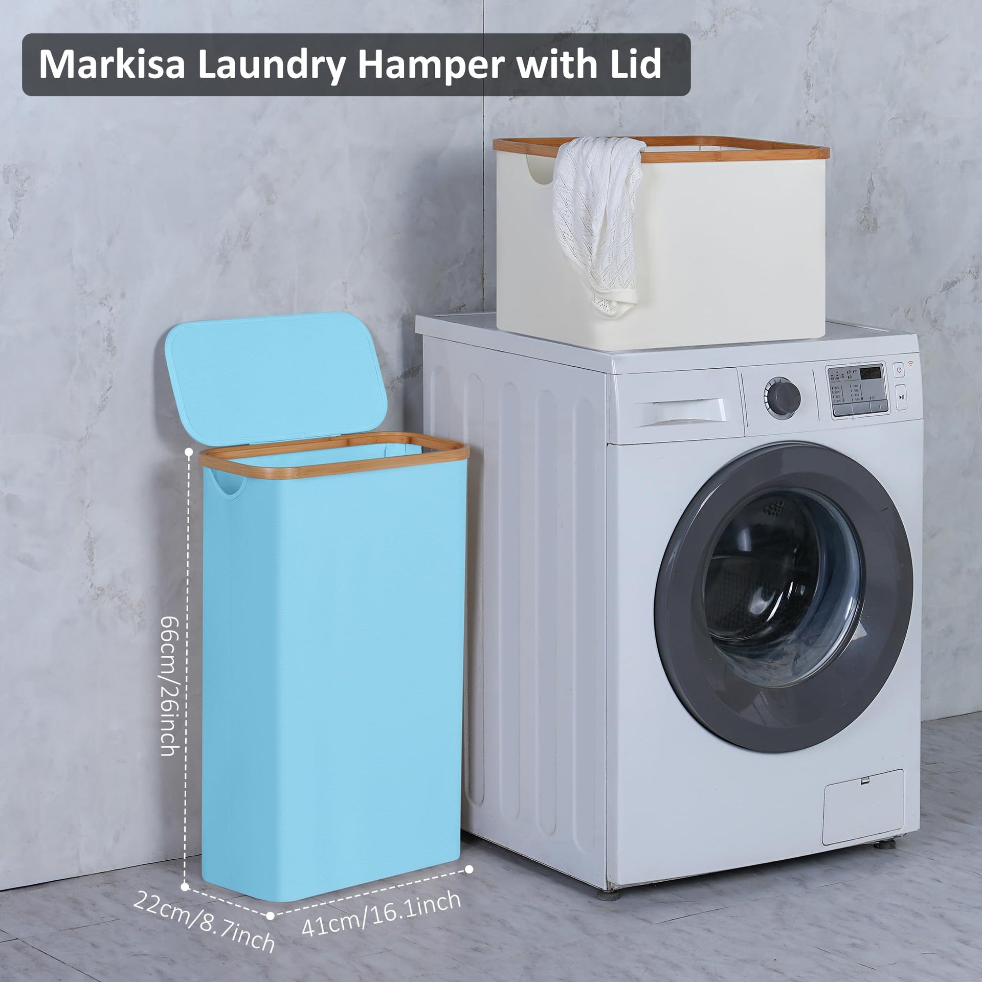 Slim Laundry Basket