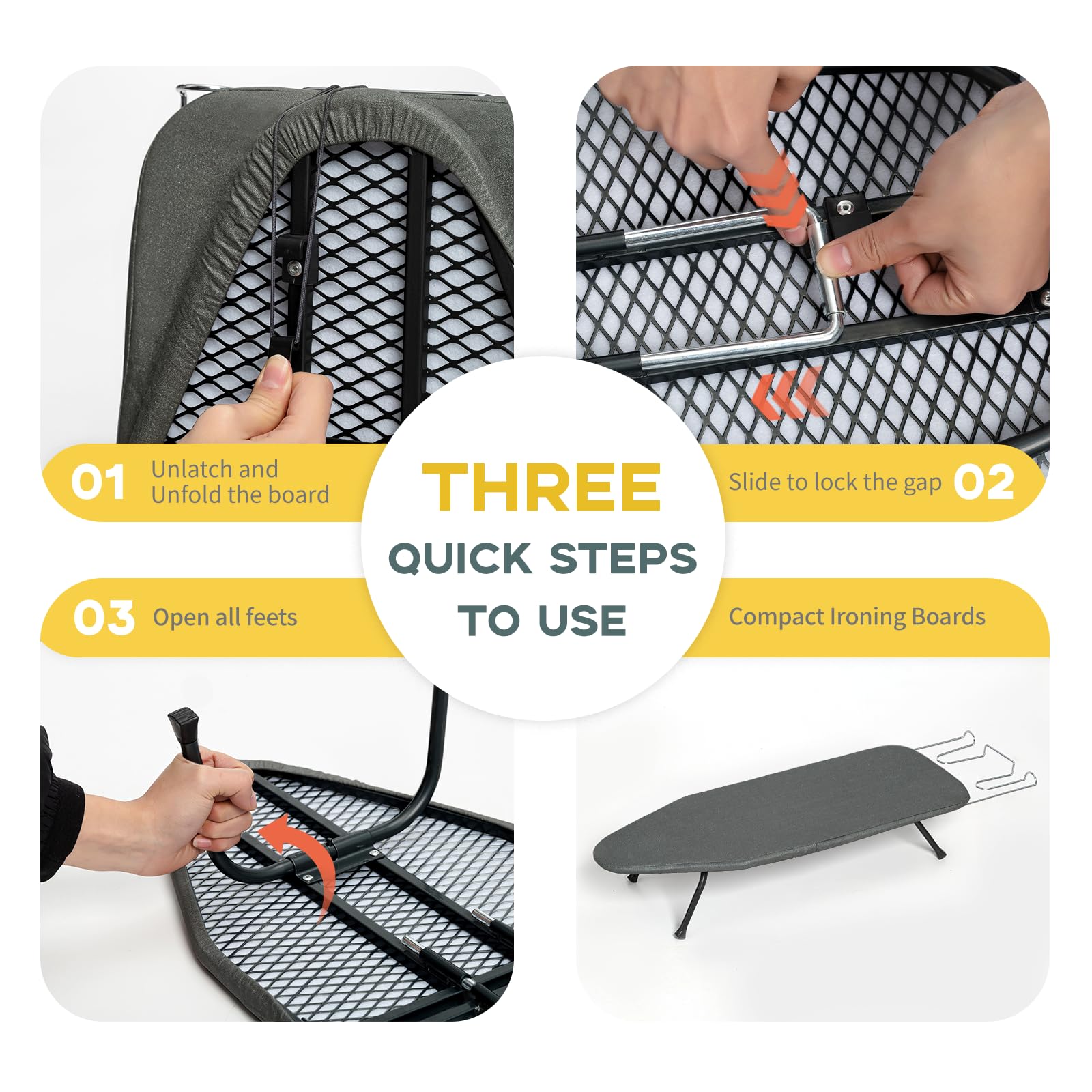 Small Ironing Board Tabletop