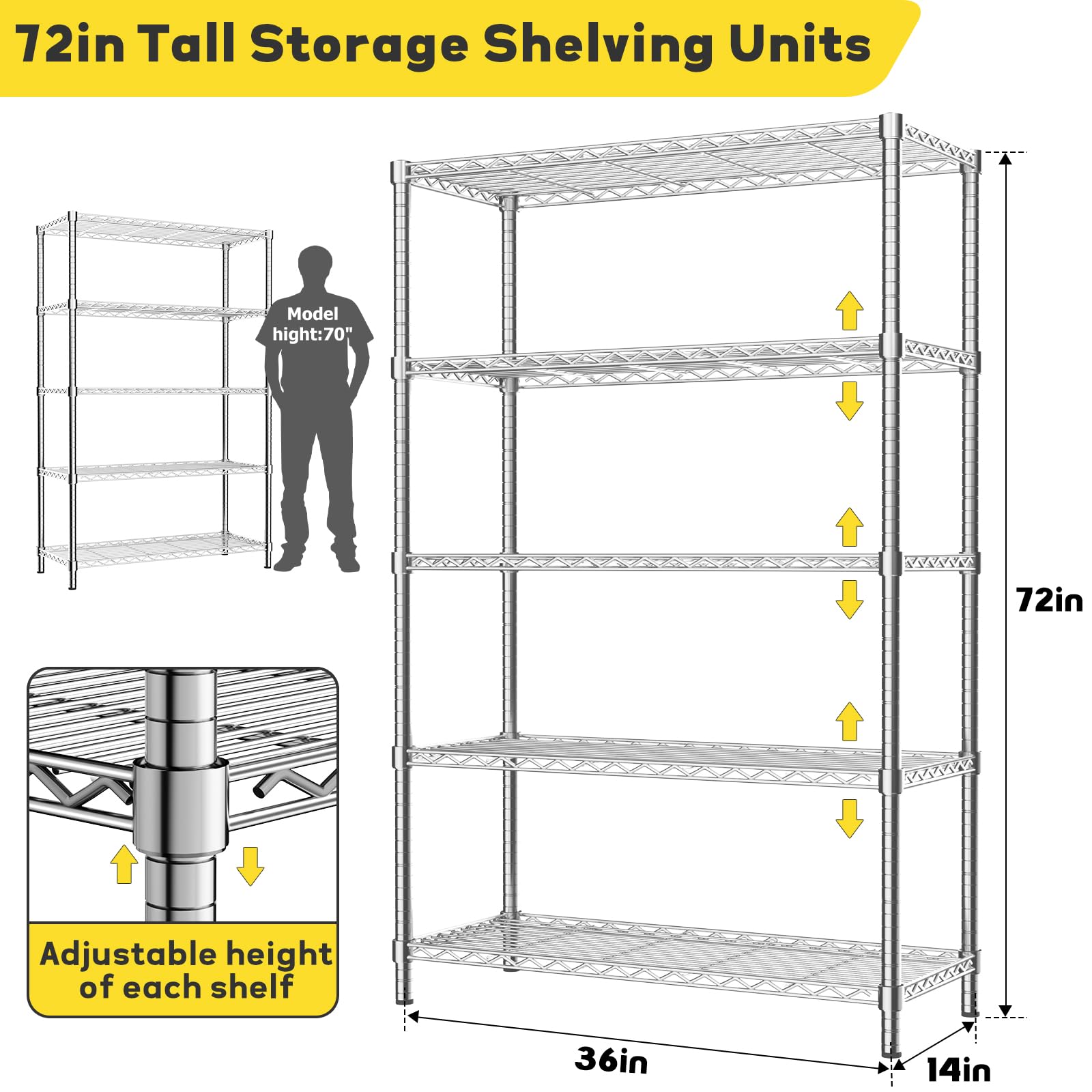 Storage Shelves (2 Count)