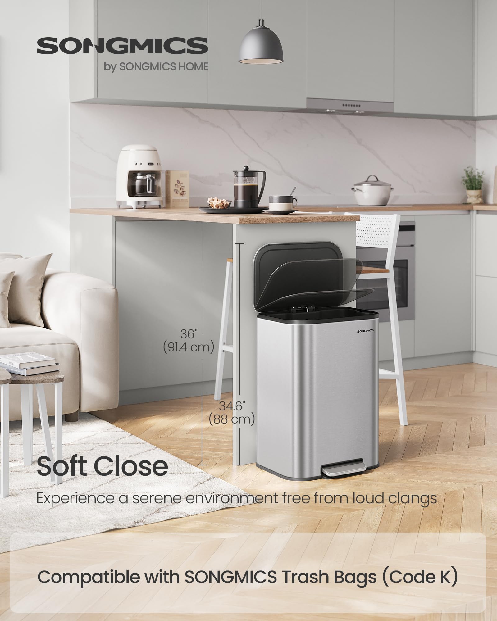 Kitchen Trash Can