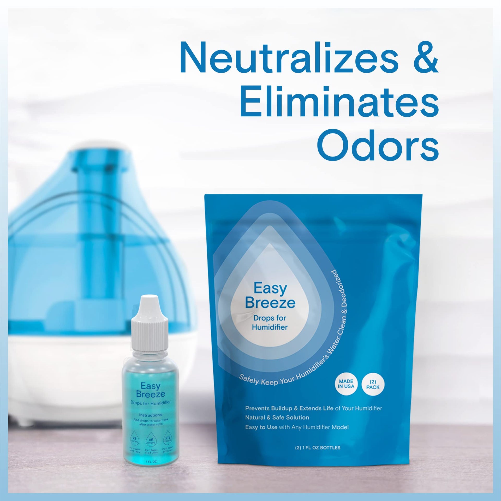 Humidifier Cleaner Drops