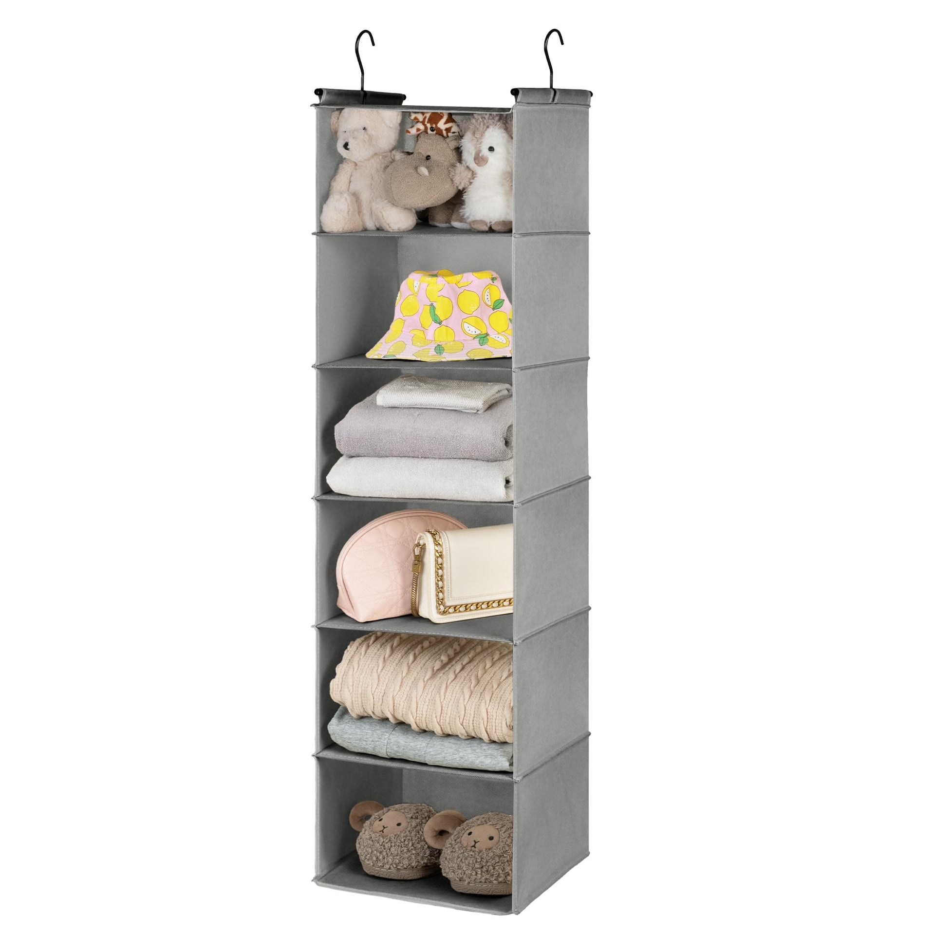 6 Shelf Hanging Closet Organizer