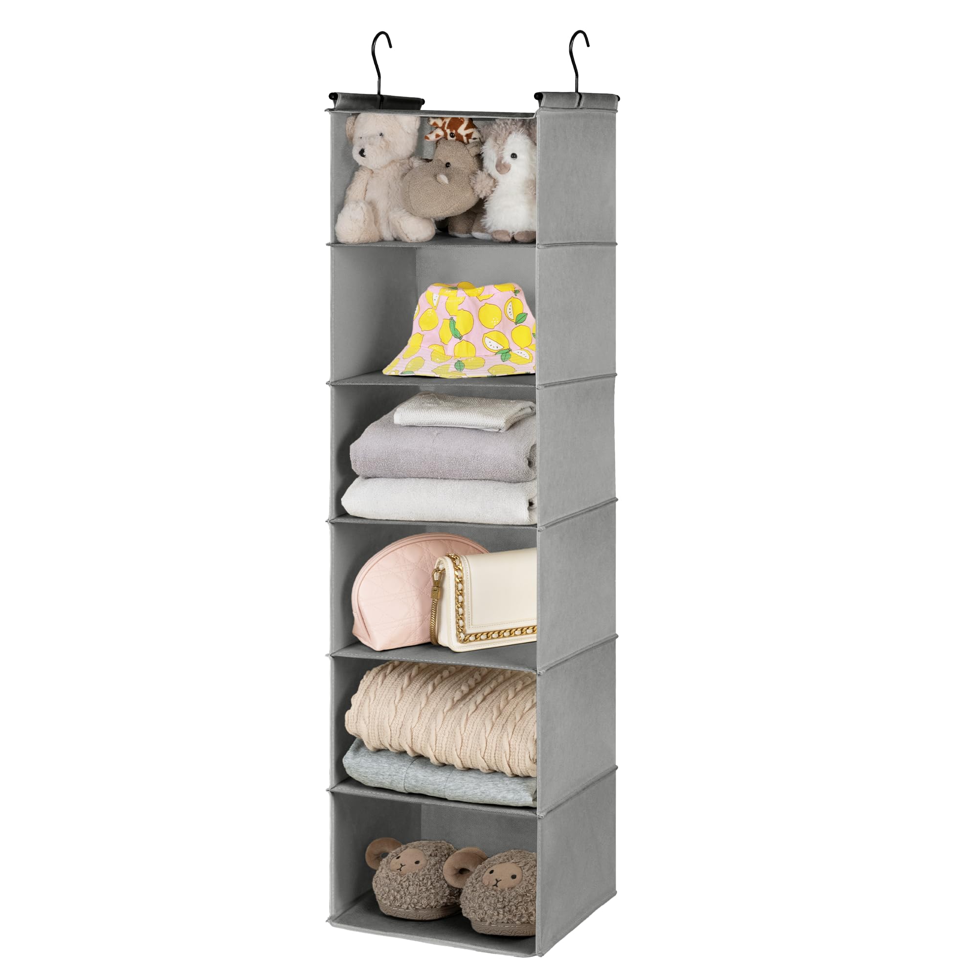 6 Shelf Hanging Closet Organizer