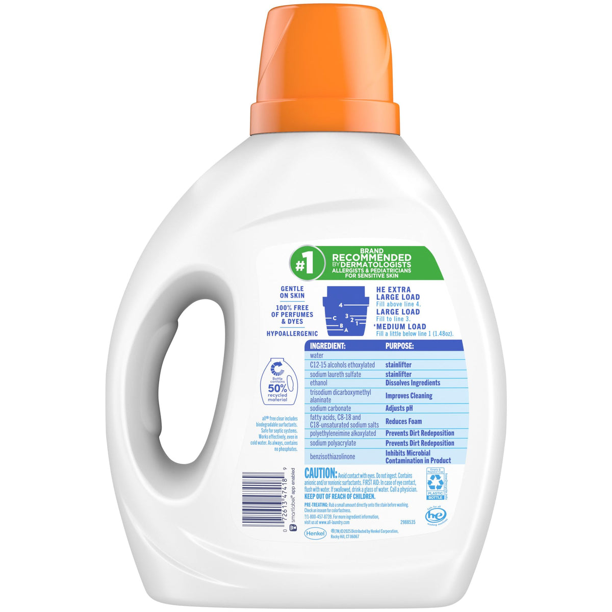 Liquid Laundry Detergent (73 Fl Oz)
