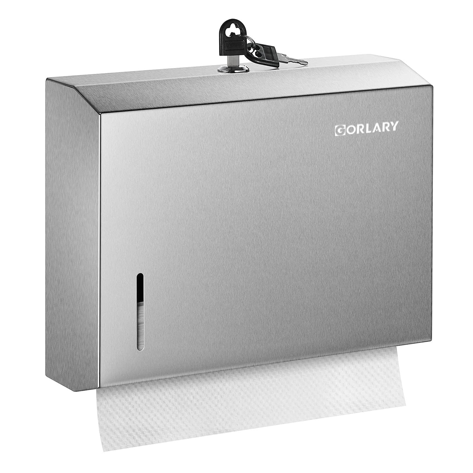 Wall Mount Commercial Paper Towel Dispenser (200 Count)