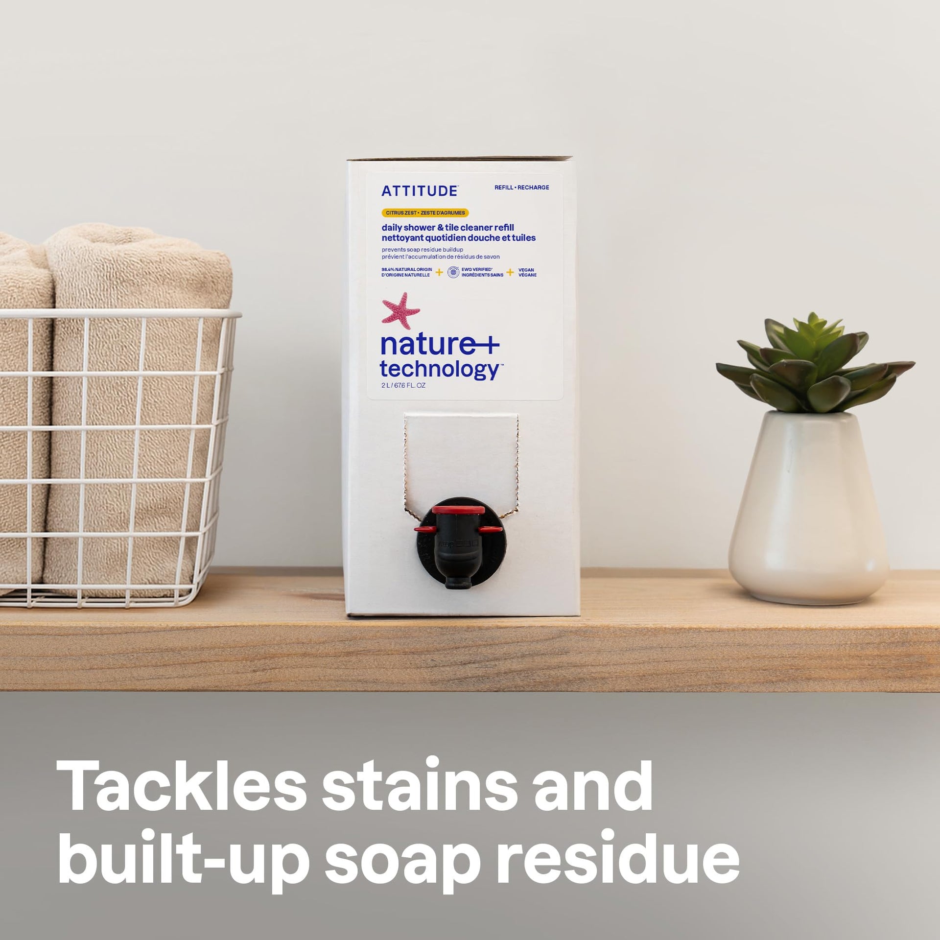 Shower & Tile Cleaner Refill (67.6 Fl Oz)