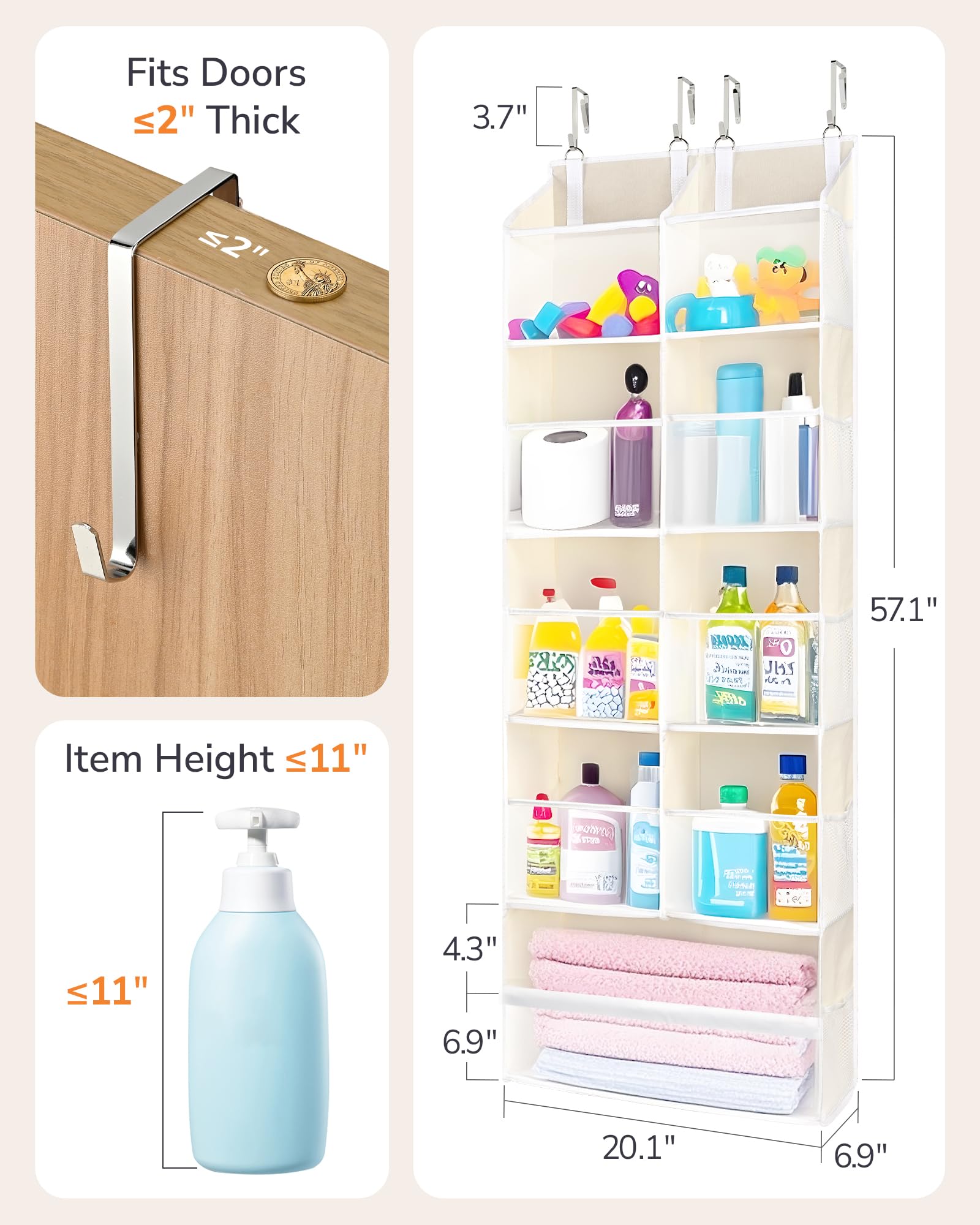 Over the Door Organizer