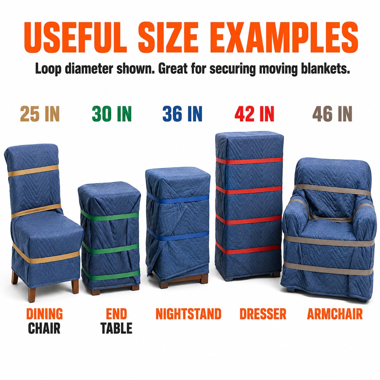 60 Pack Mover Bands