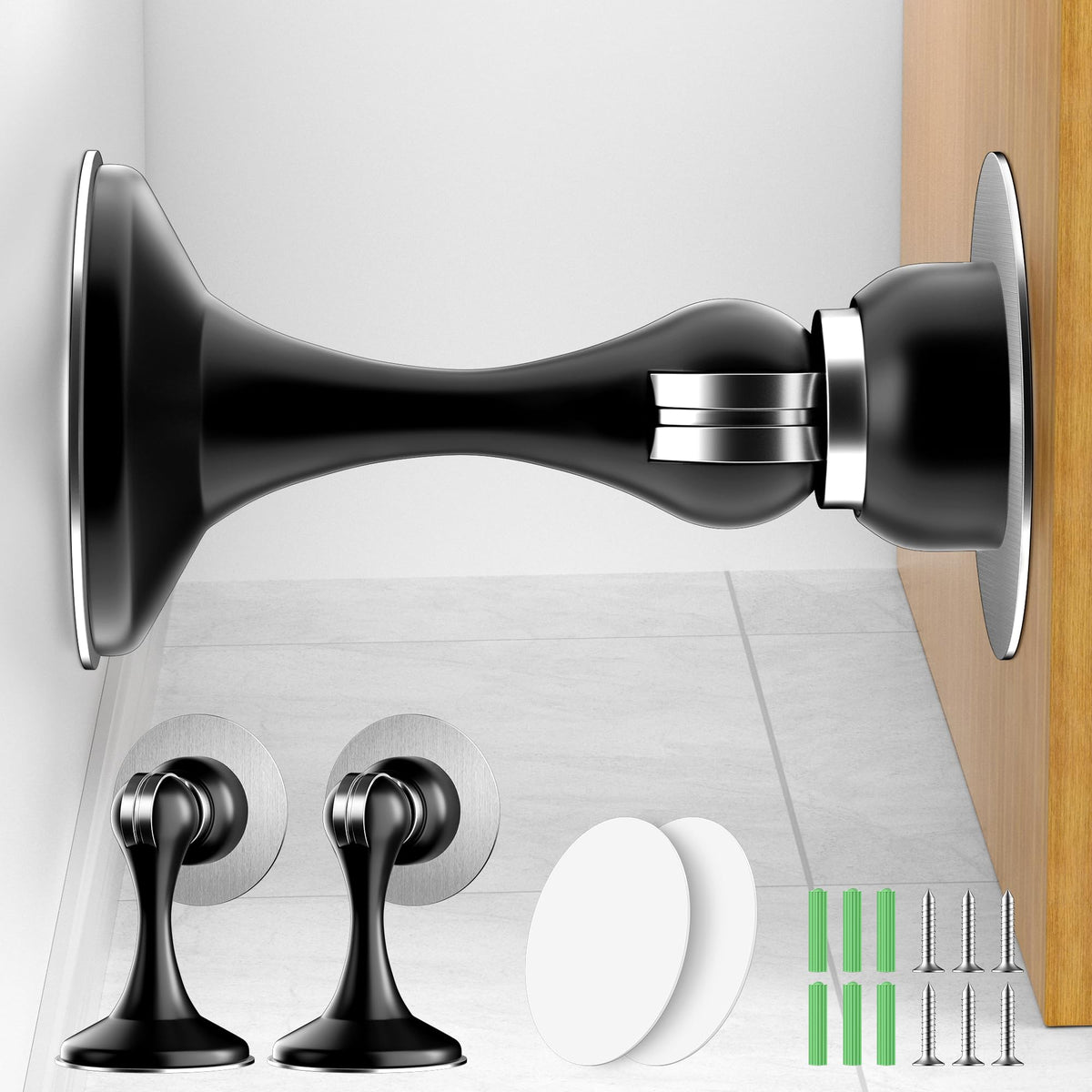 Magnetic Door Stoppers (2 Count)