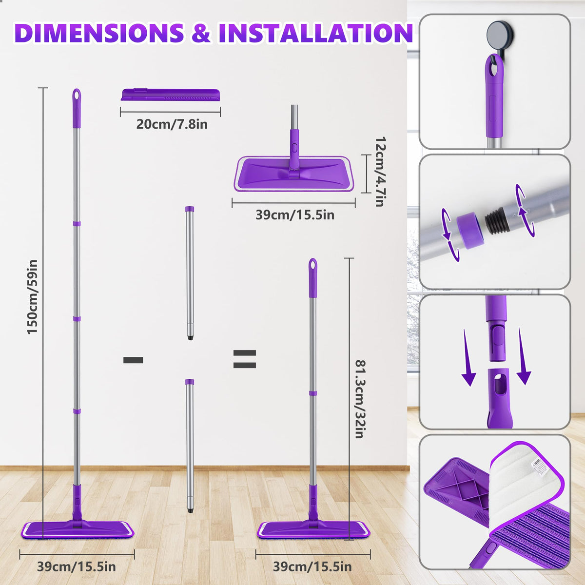 Microfiber Mops for Floor Cleaning