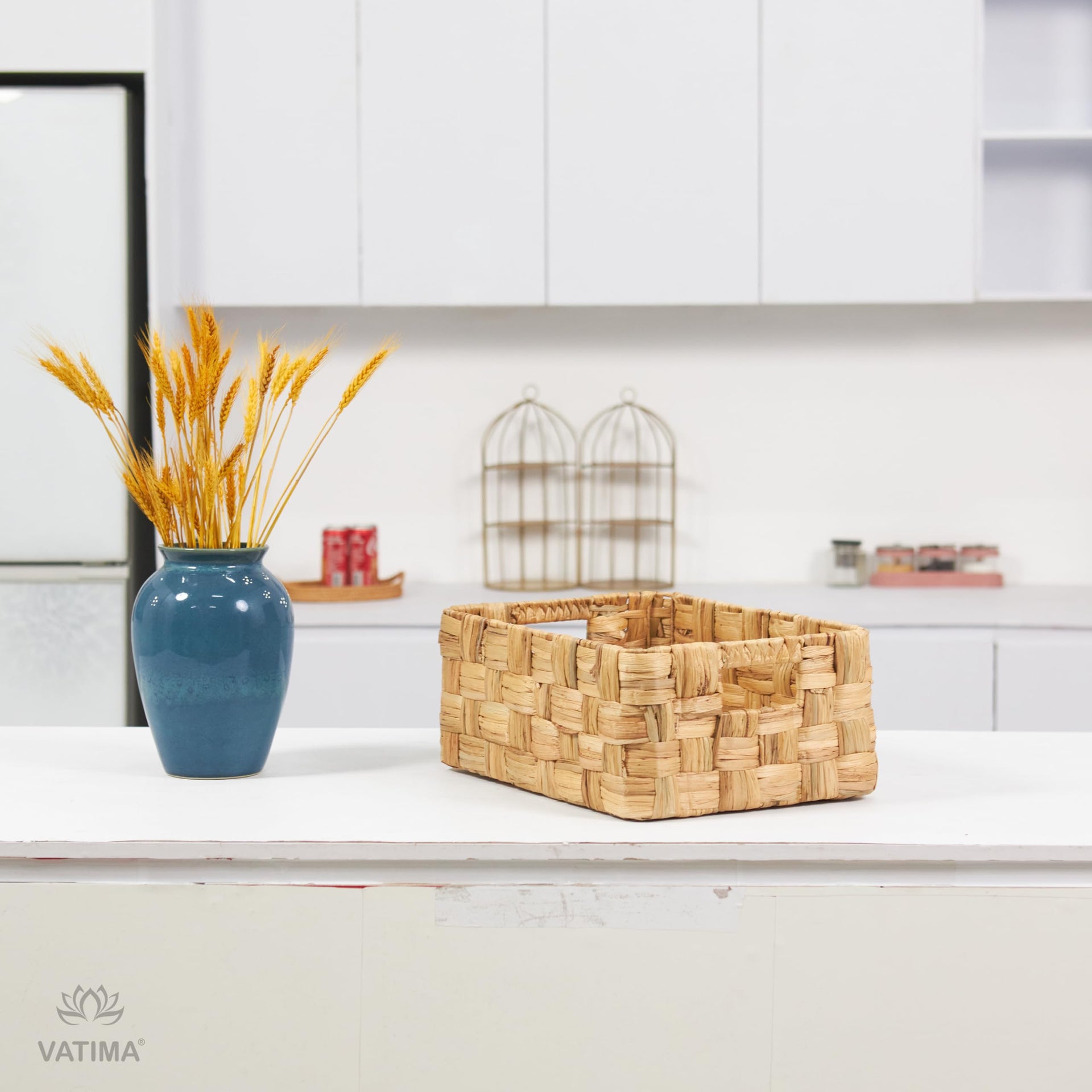 Jumbo Wicker Storage Basket