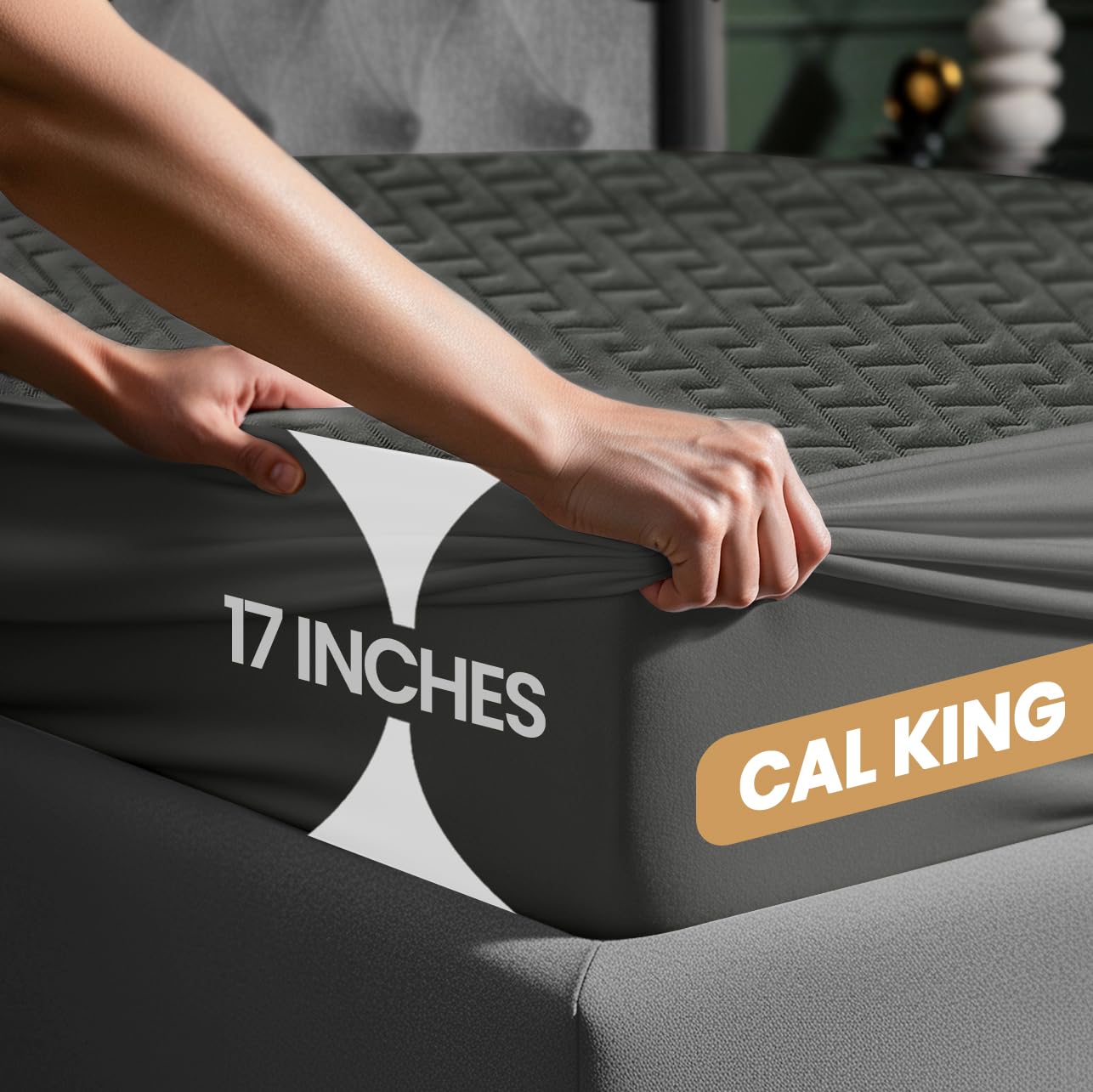 Premium Waterproof Mattress Protector California King