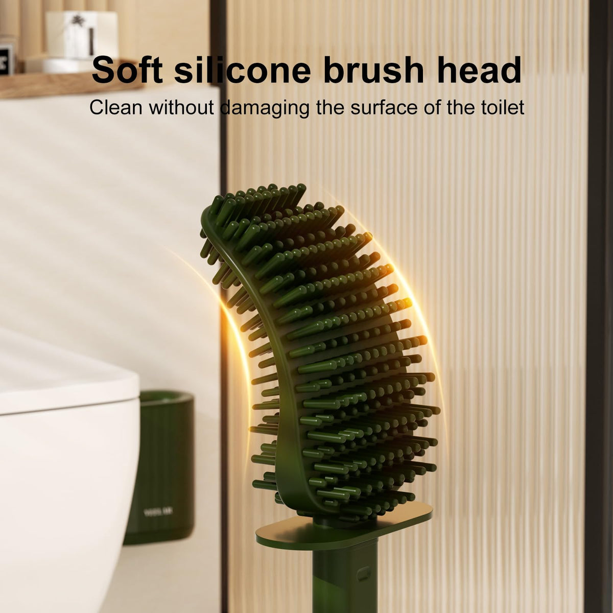 Toilet Brush and Holder Set
