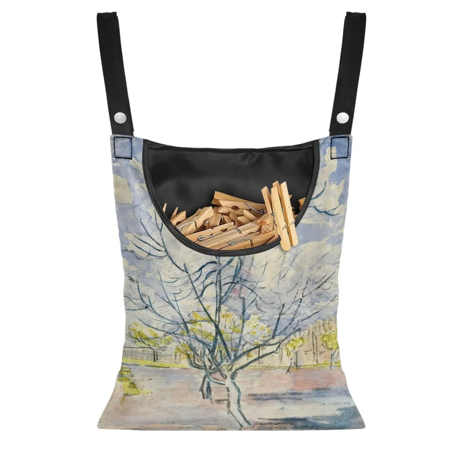 Weather Resistant Clothespin Storage Bag