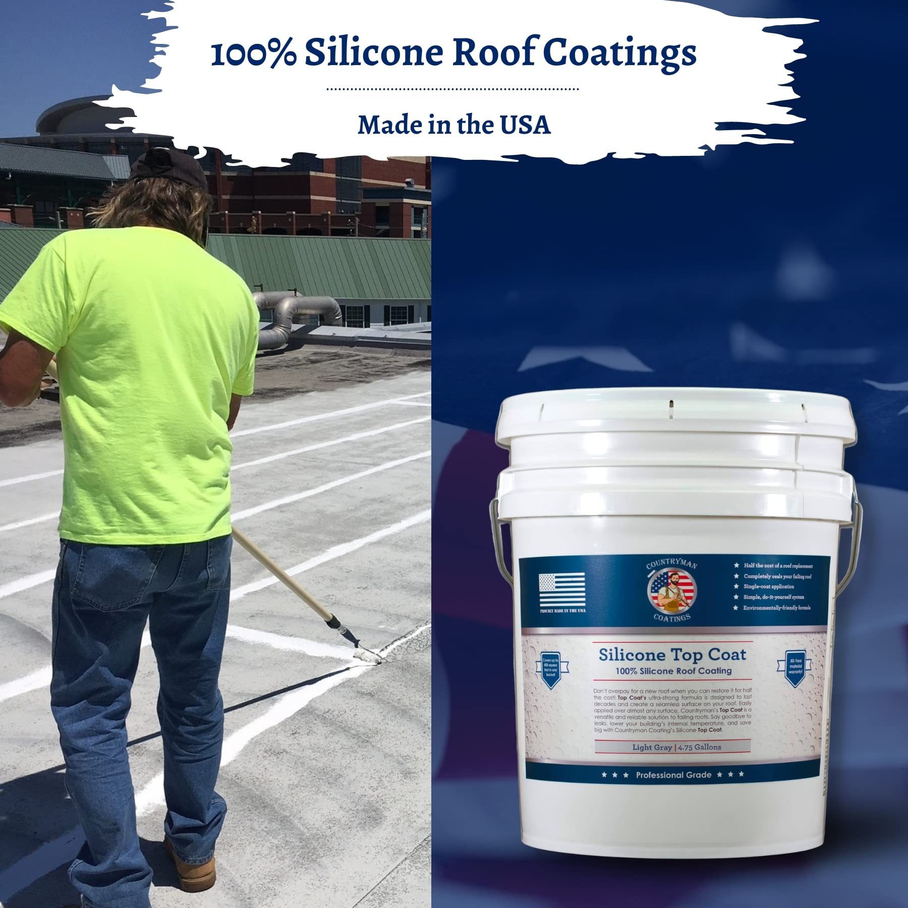 Countryman Silicone Roof Coating (608 Fl Oz)