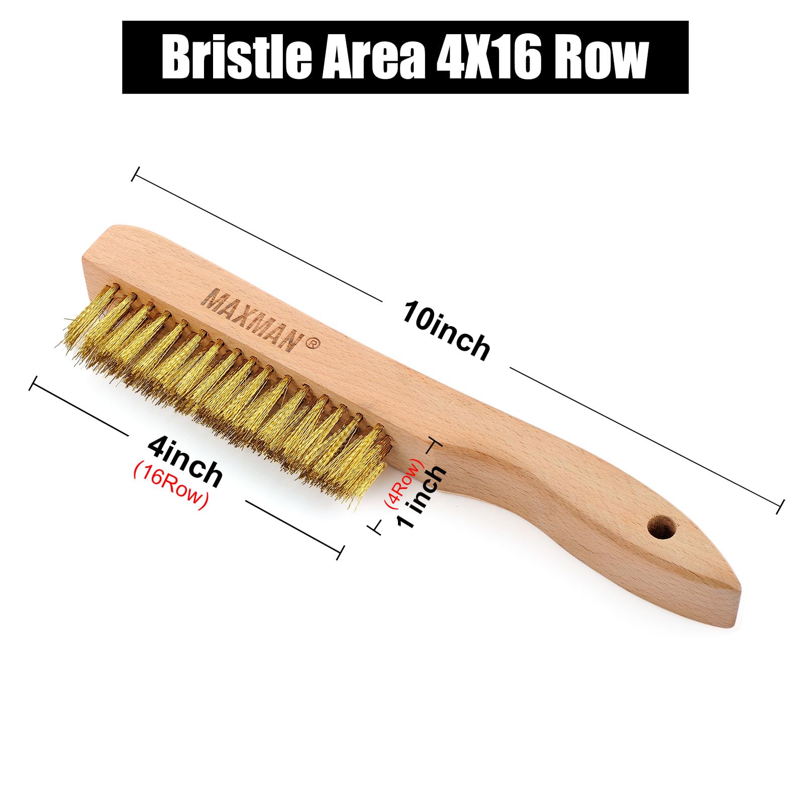 Brass Brush 2Pcs (2 Count)
