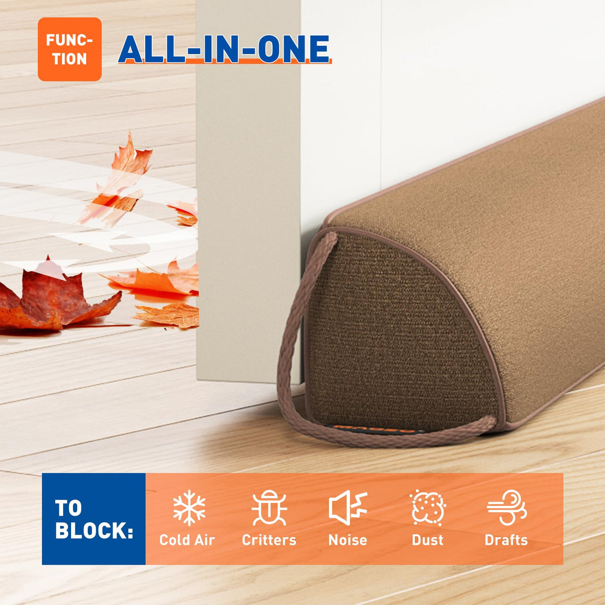 Under Door Draft Stopper 36 Inches