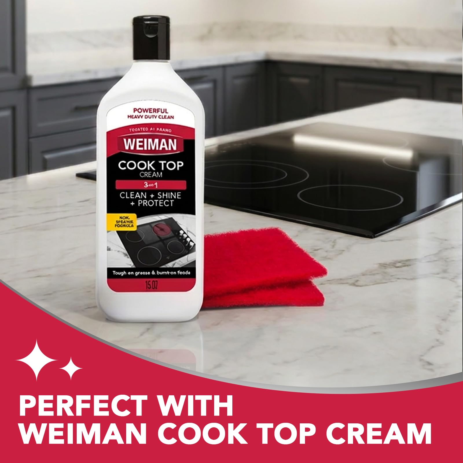 Heavy Duty Glass & Ceramic Cooktop Cleaner