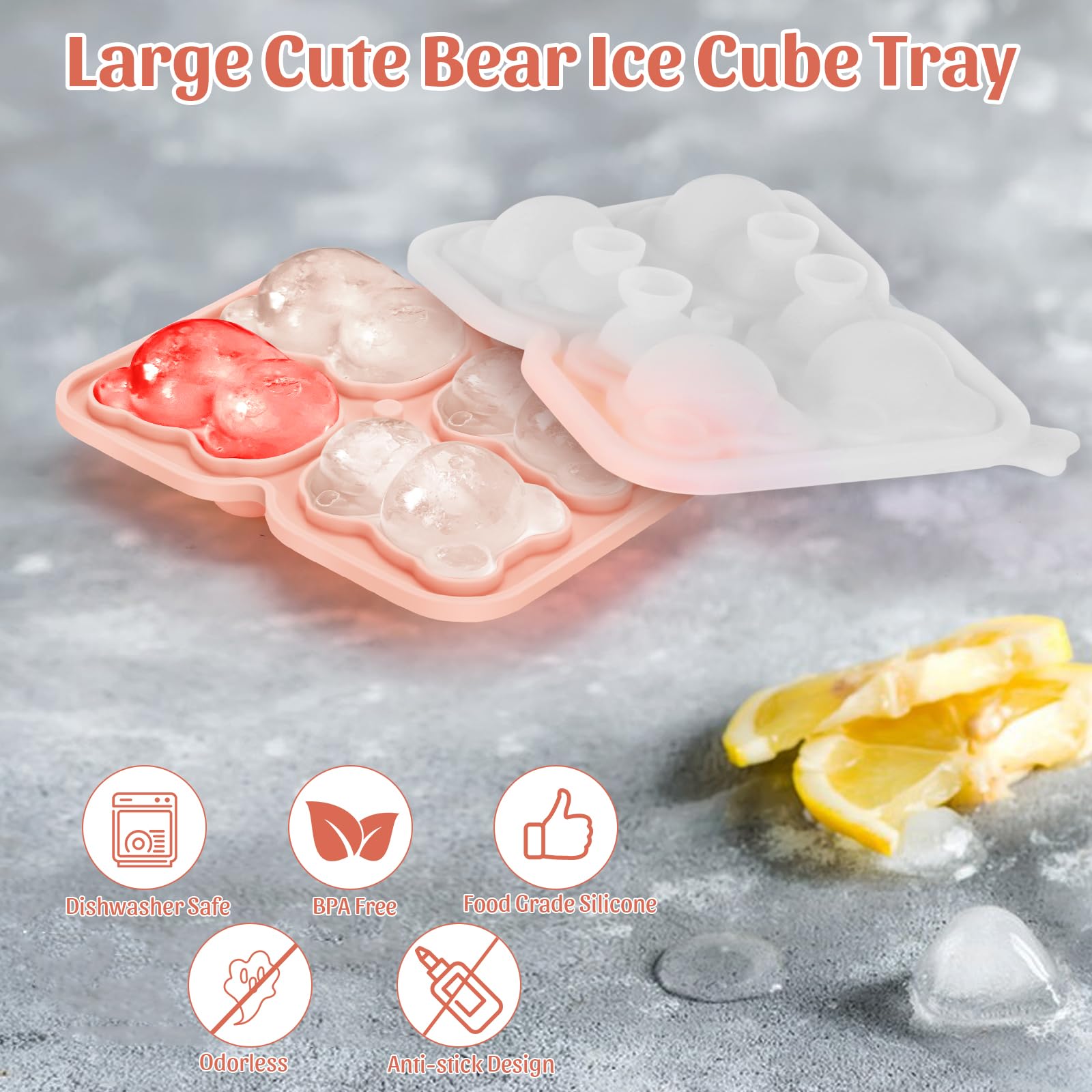 Silicone Ice Cube Tray