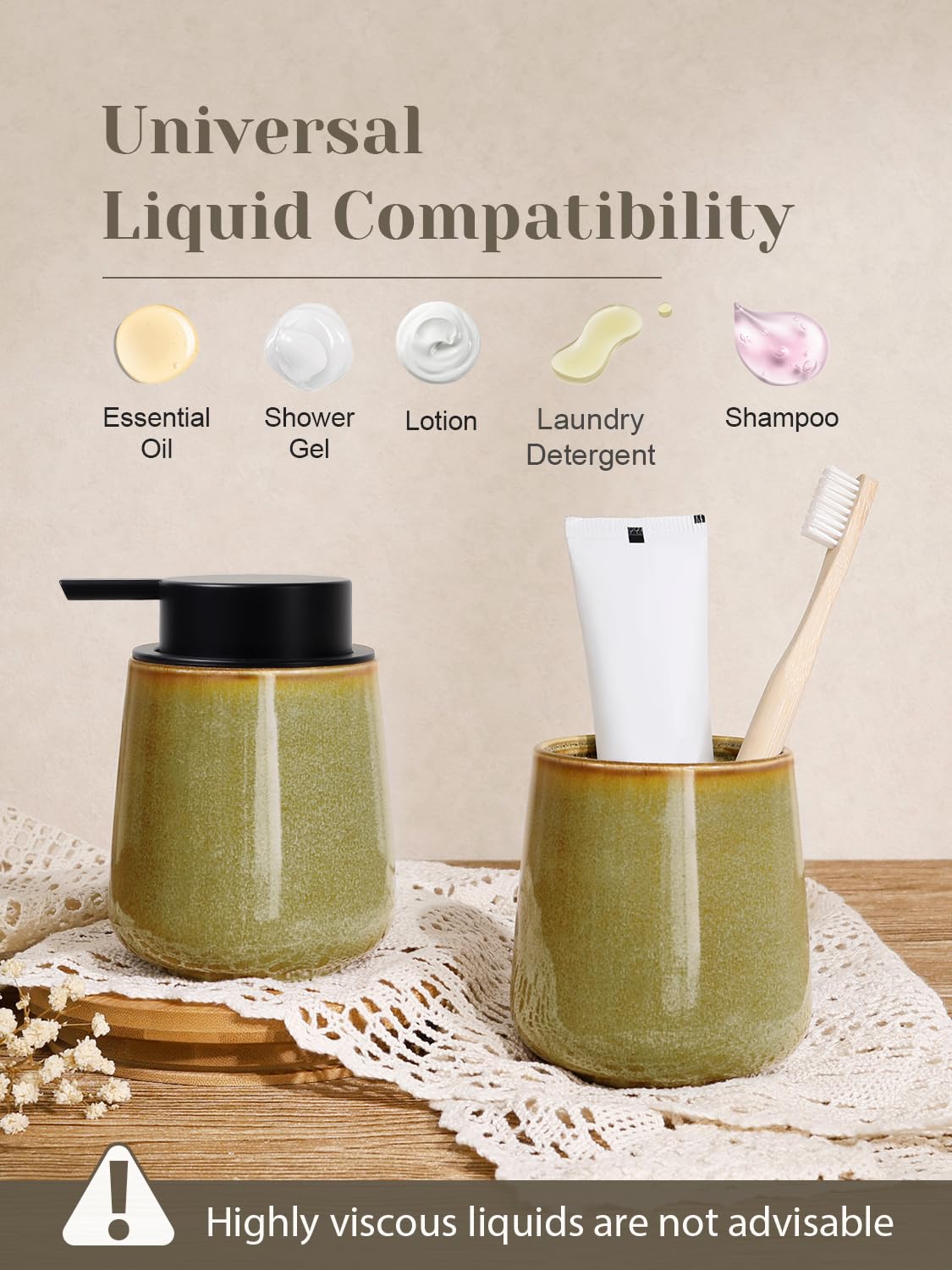 Ceramic Lotion Dispenser