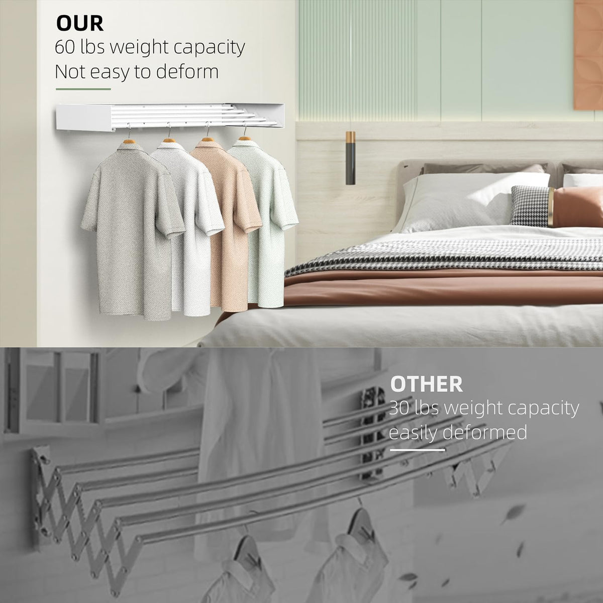 Laundry Drying Rack Collapsible