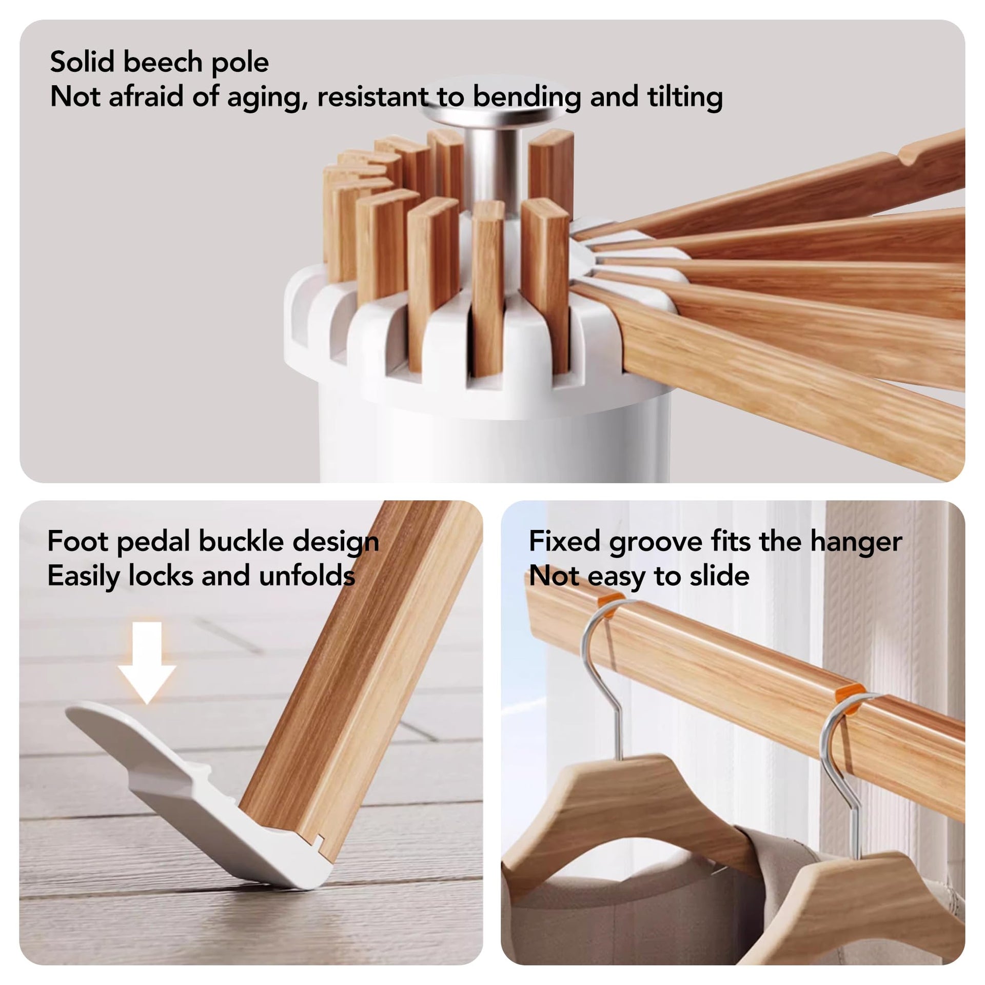 Clothes Drying Rack Tripod