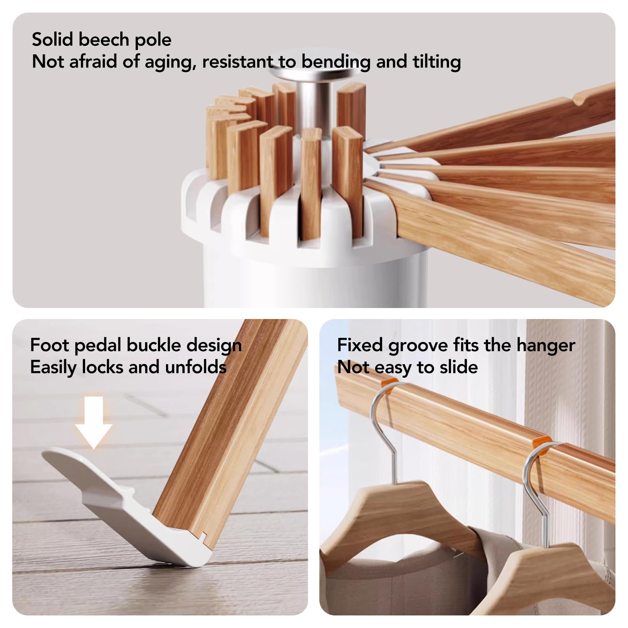 Clothes Drying Rack Tripod