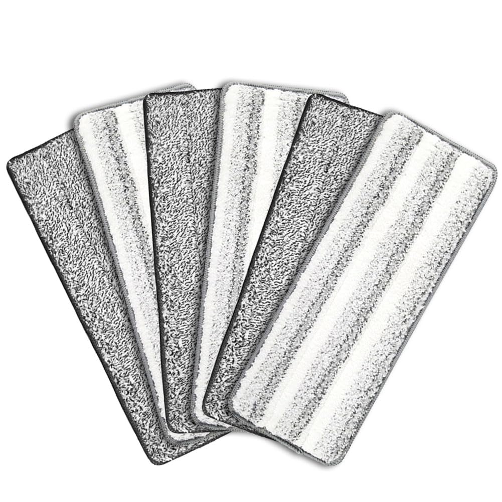 6 Pack Mop Replacement Pads for Joymoop