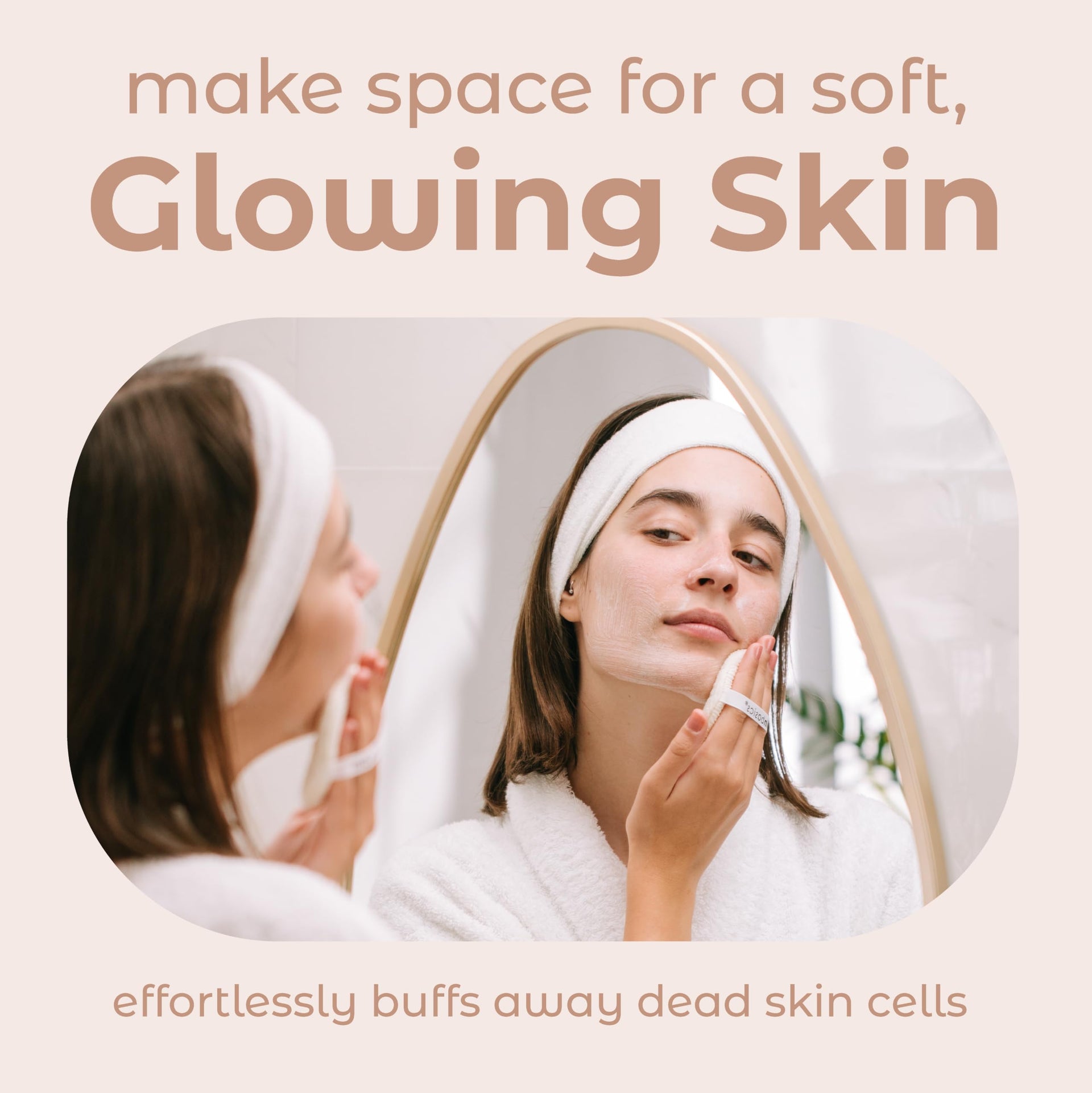 Face Scrubber Exfoliator Pads 4 (4 Count)