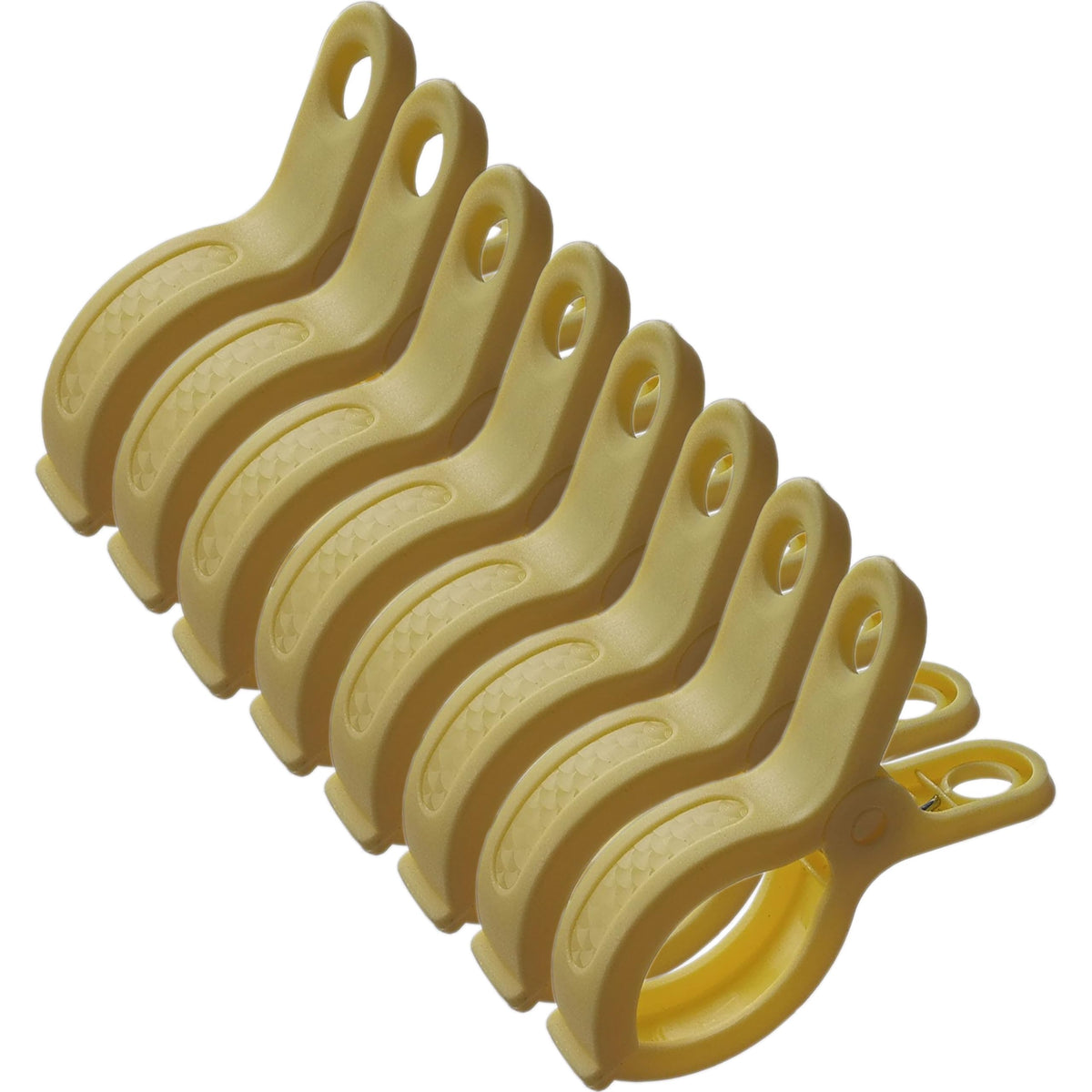 Plastic Clothes Pins Spring Clips Heavy Duty Laundry Clothespins Beach Towel Clips Clothes Pins Air (8 Count)