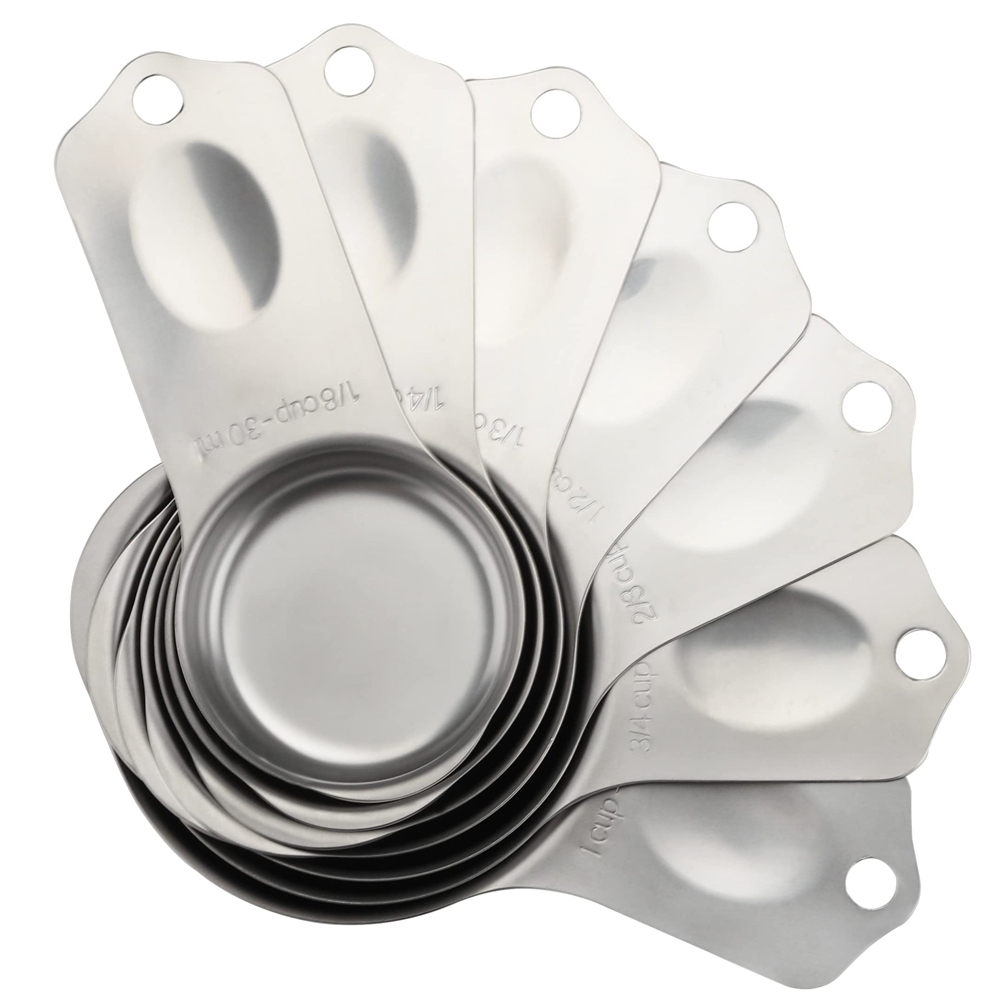 Measuring Cups Set of 7 Stainless Steel Measuring Cups