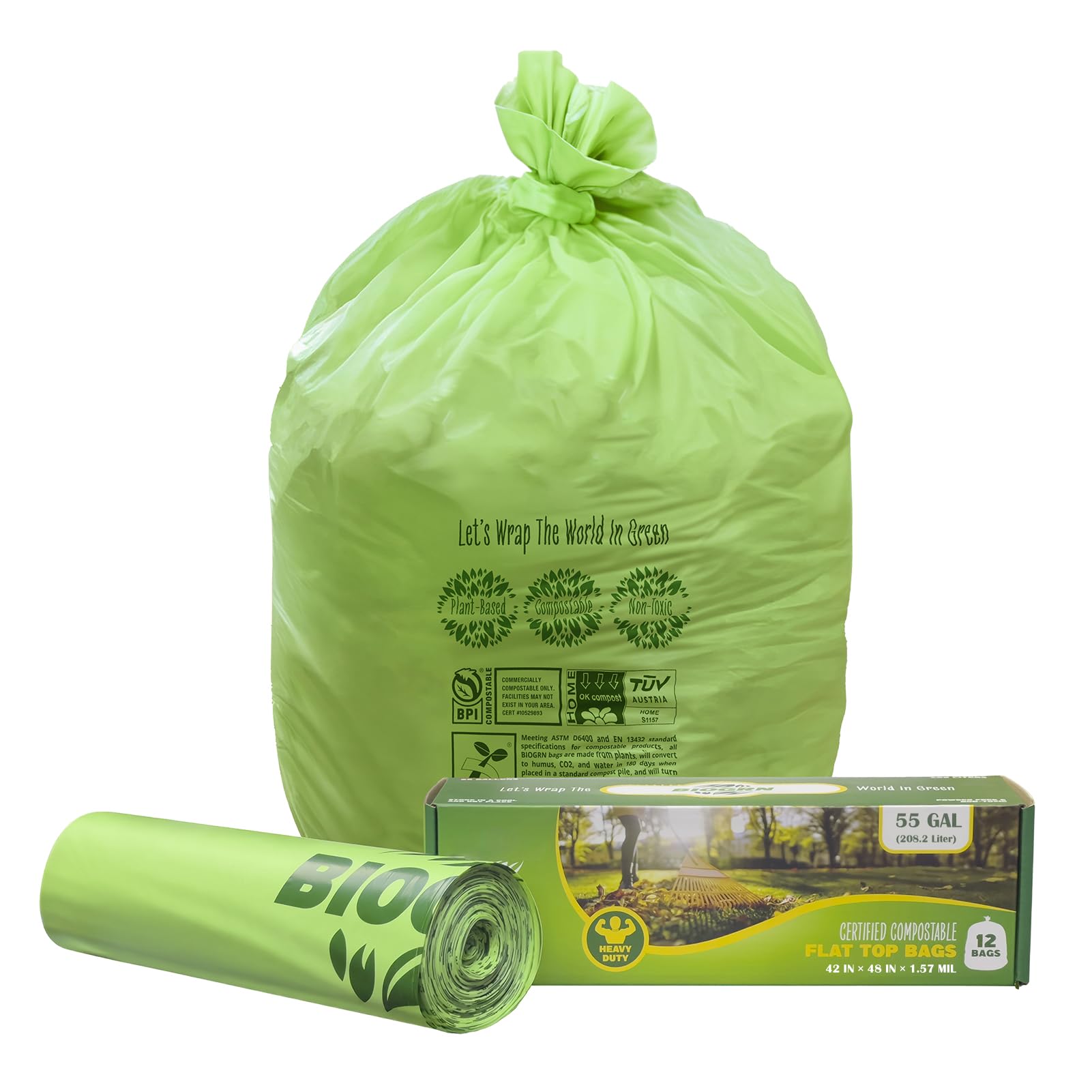 50 55 Gallon Compost Bags (12 Count)