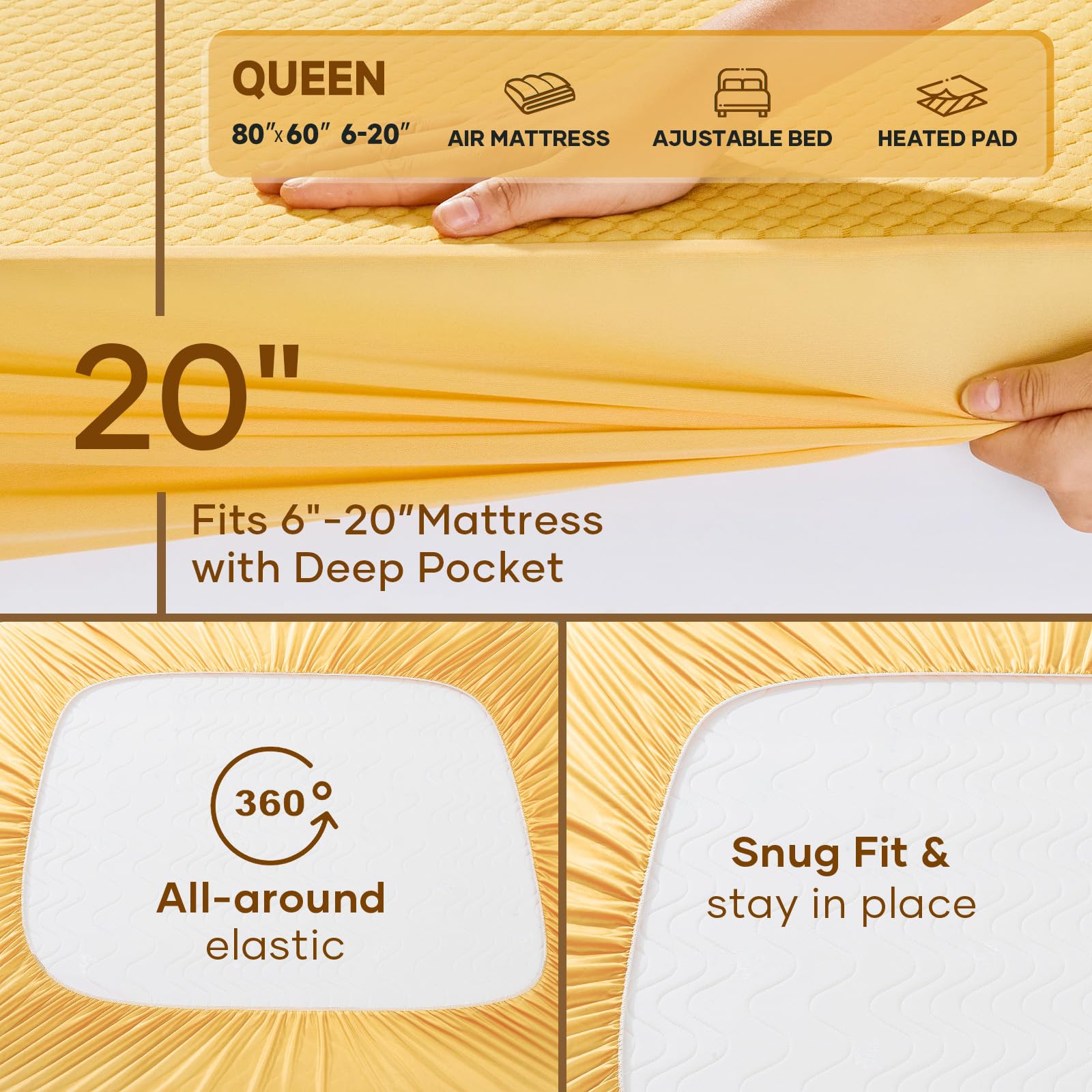 100% Waterproof Mattress Protector