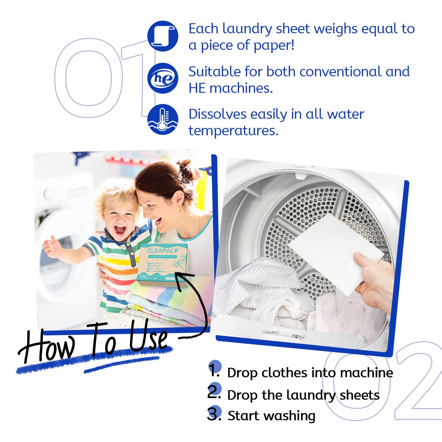 Laundry Detergent Sheets (240 Count)