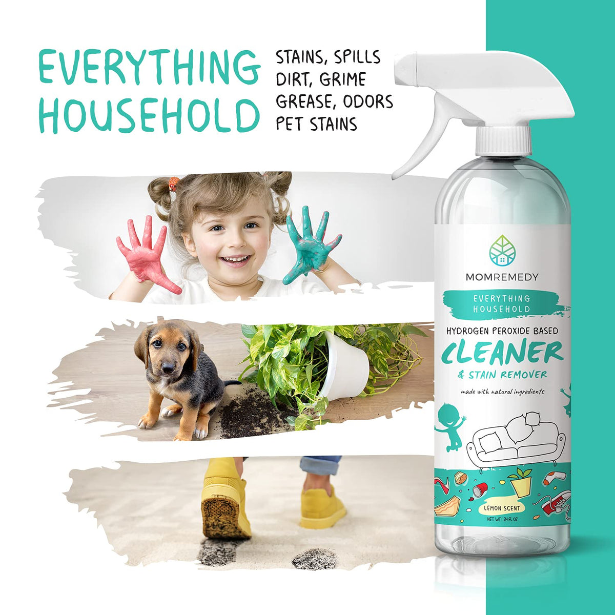 Hydrogen Peroxide All Purpose Cleaning Spray (24 Fl Oz)