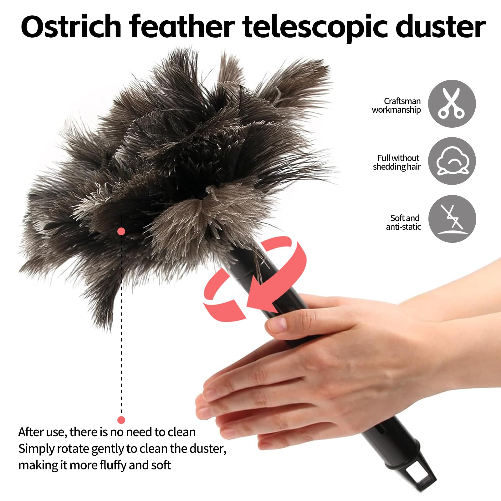 Retractable Feather Duster