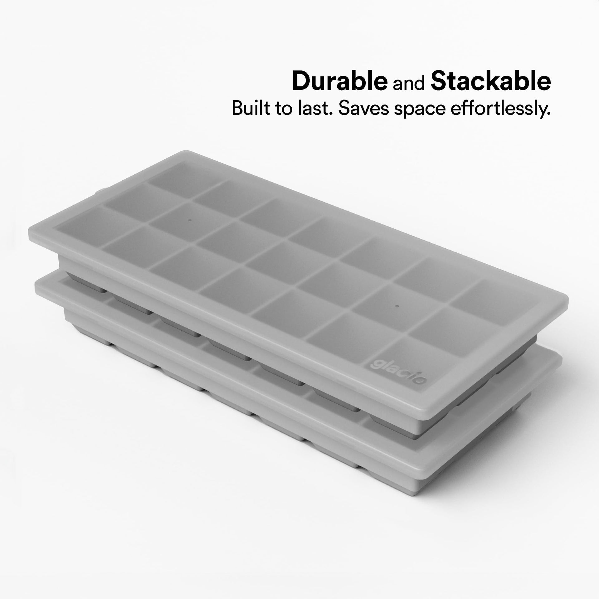 Ice Cube Tray with Lids (2 Count)