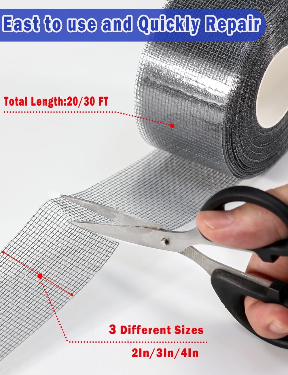 Window Screen Repair Tape (40 Foot)