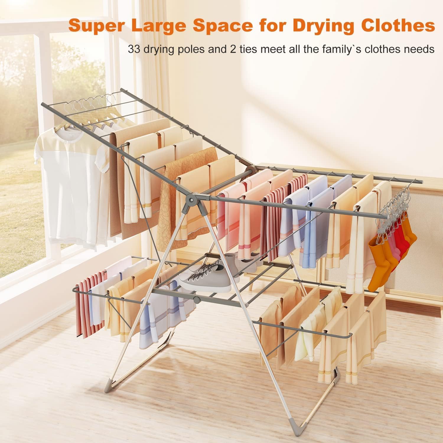 Clothes Drying Rack Foldable