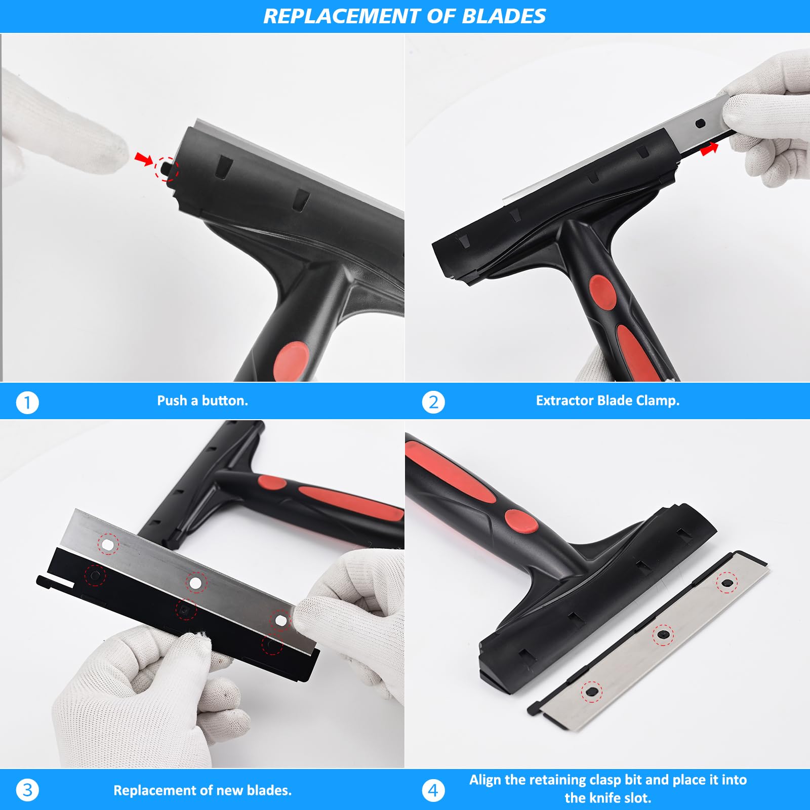 Extenble Razor Blade Scraper