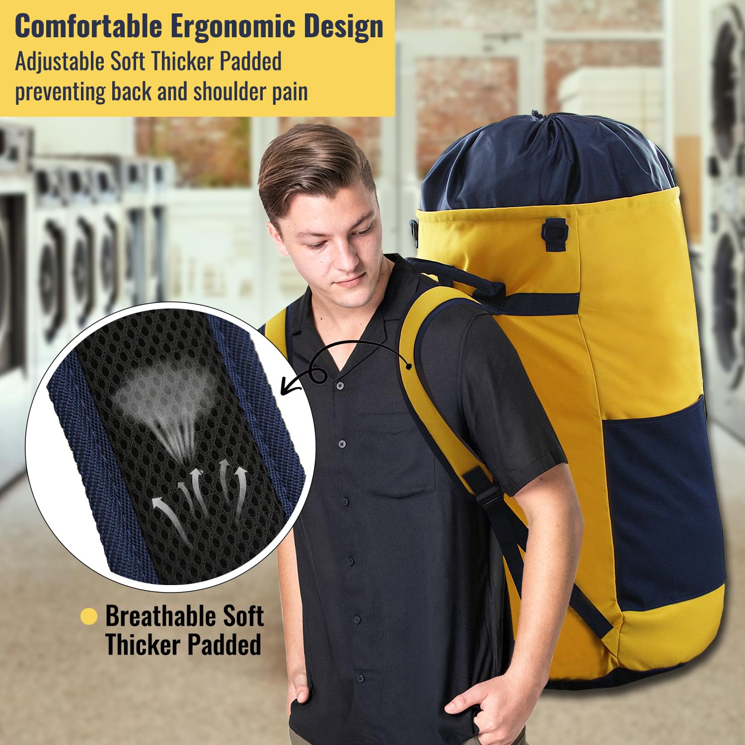 Laundry Bag Backpack