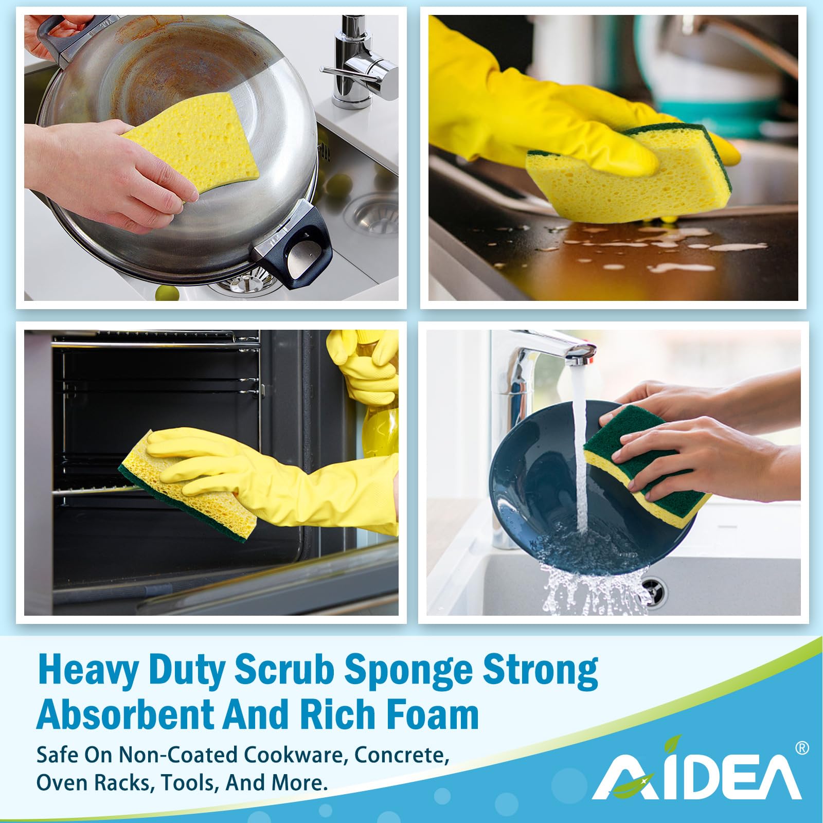 Sponges Kitchen (6 Count)