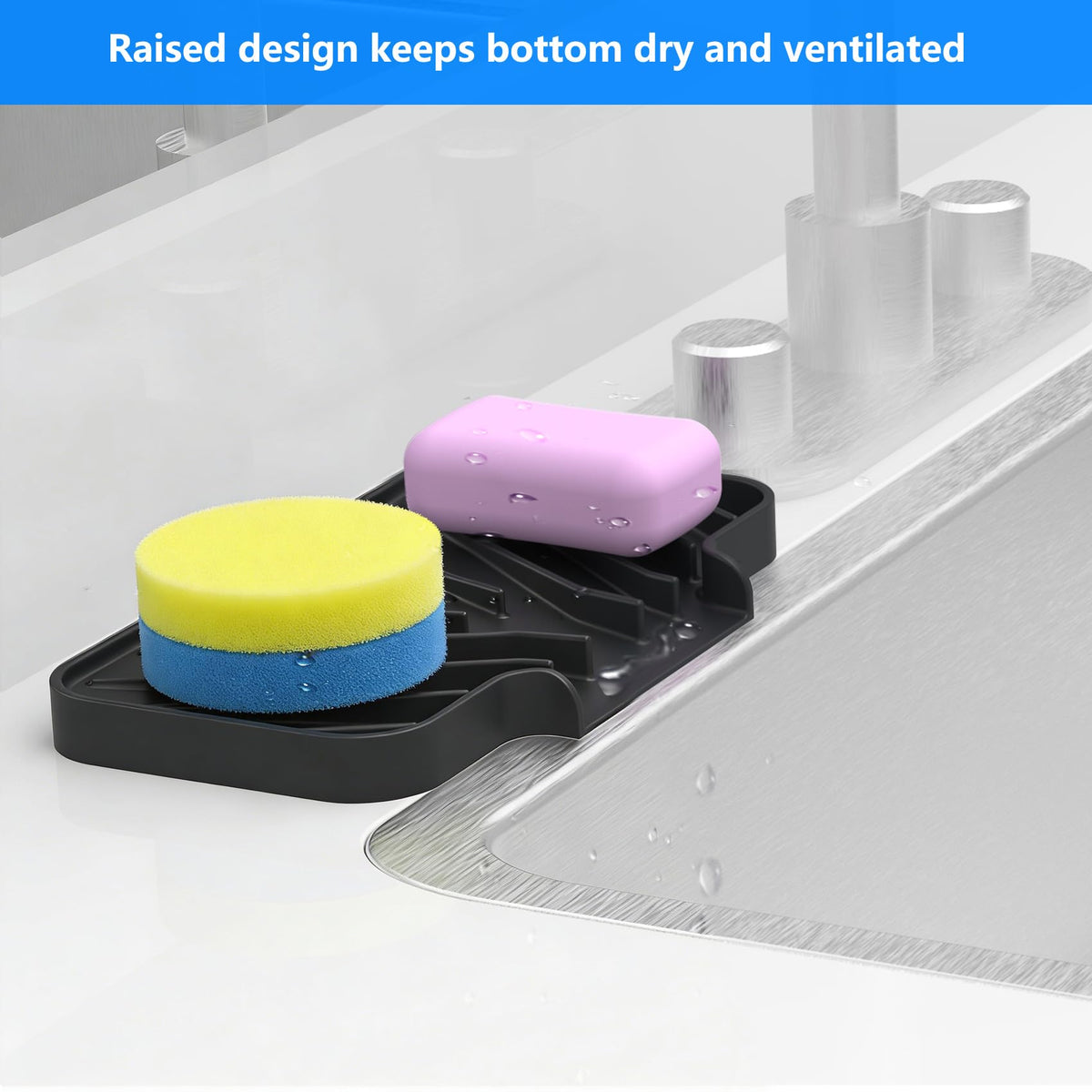 Sponge Holder for Kitchen Sink
