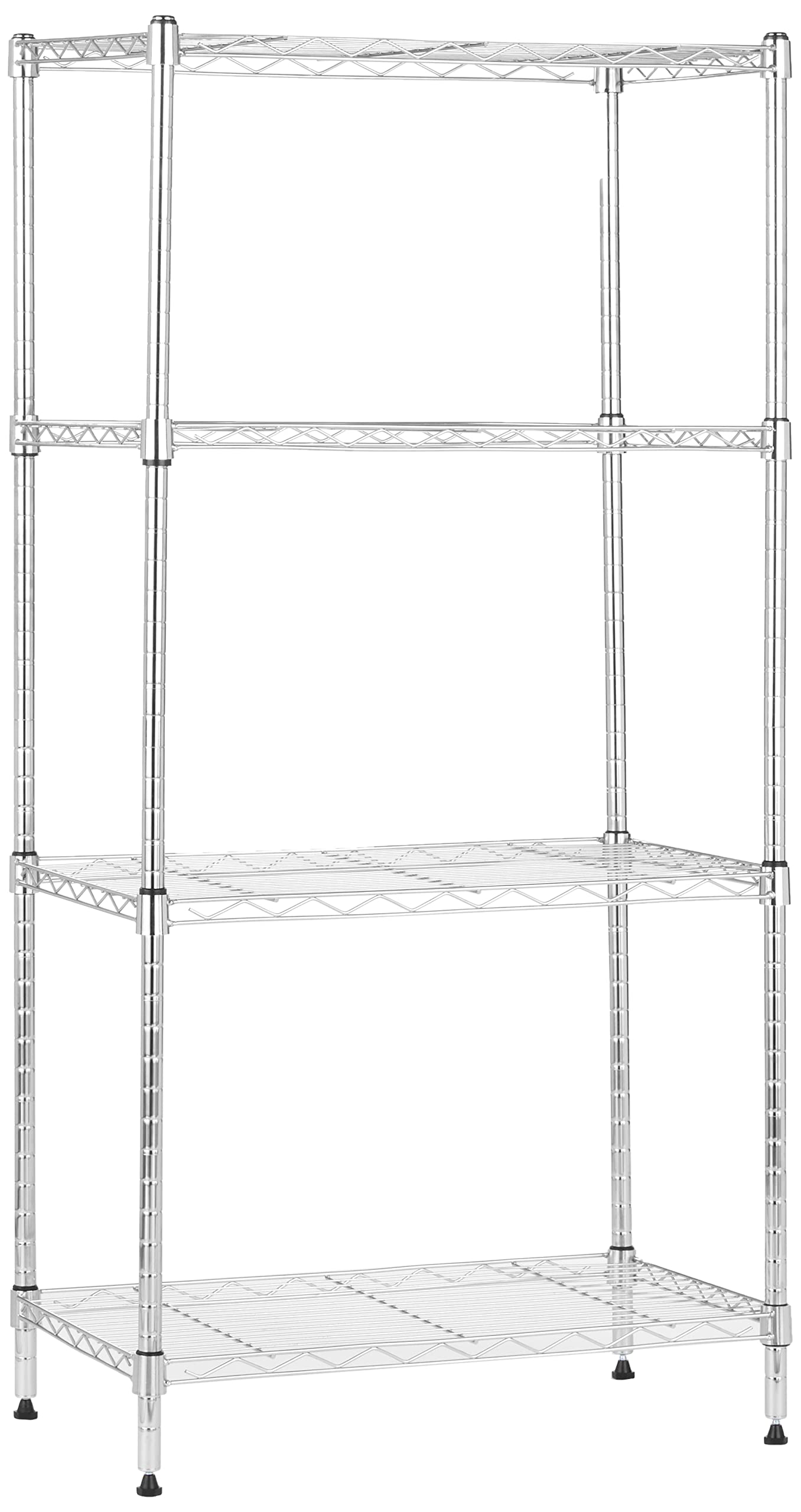 4 Shelf Adjustable Storage Shelving Unit for Garage