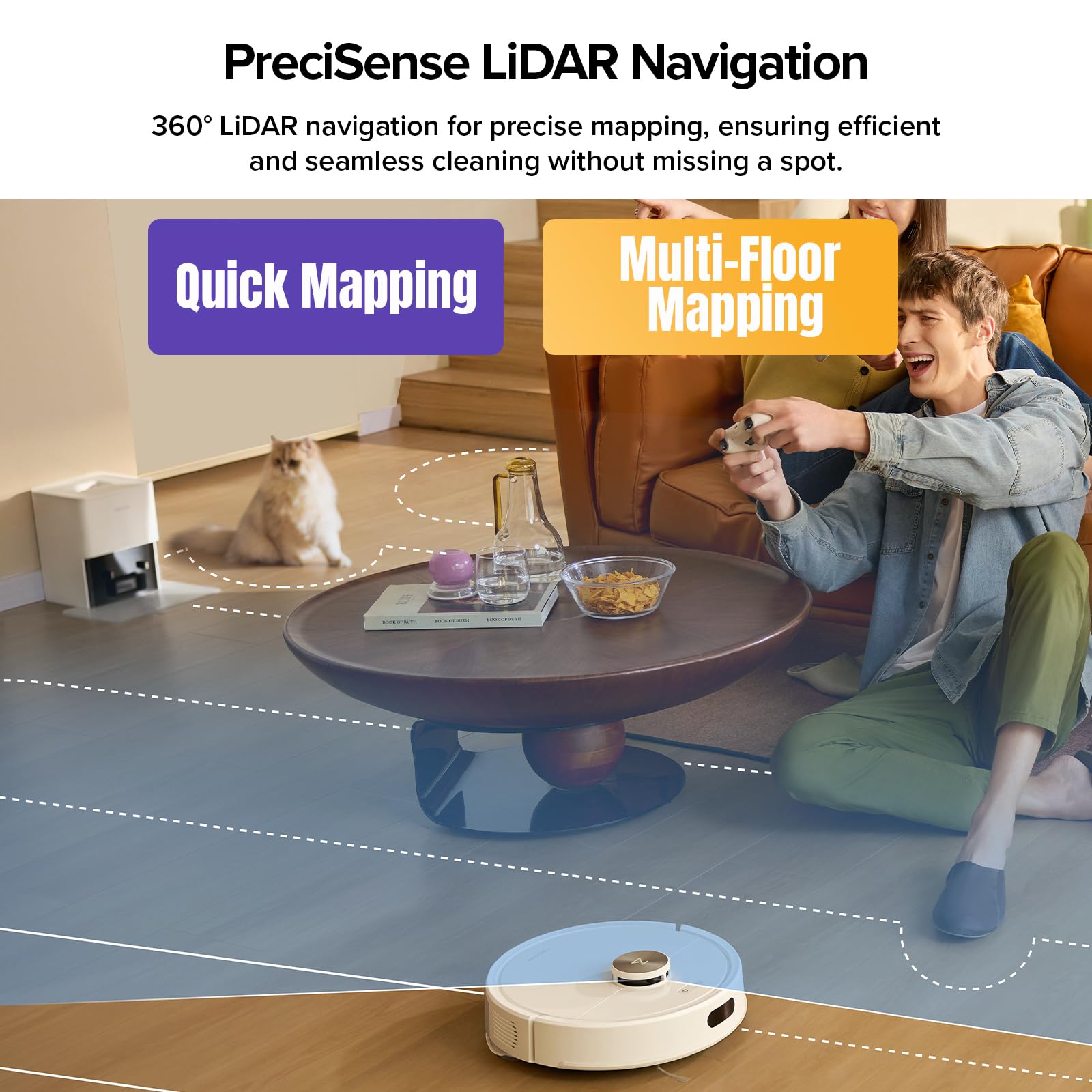 Q7 M5+ Robot Vacuum and Mop