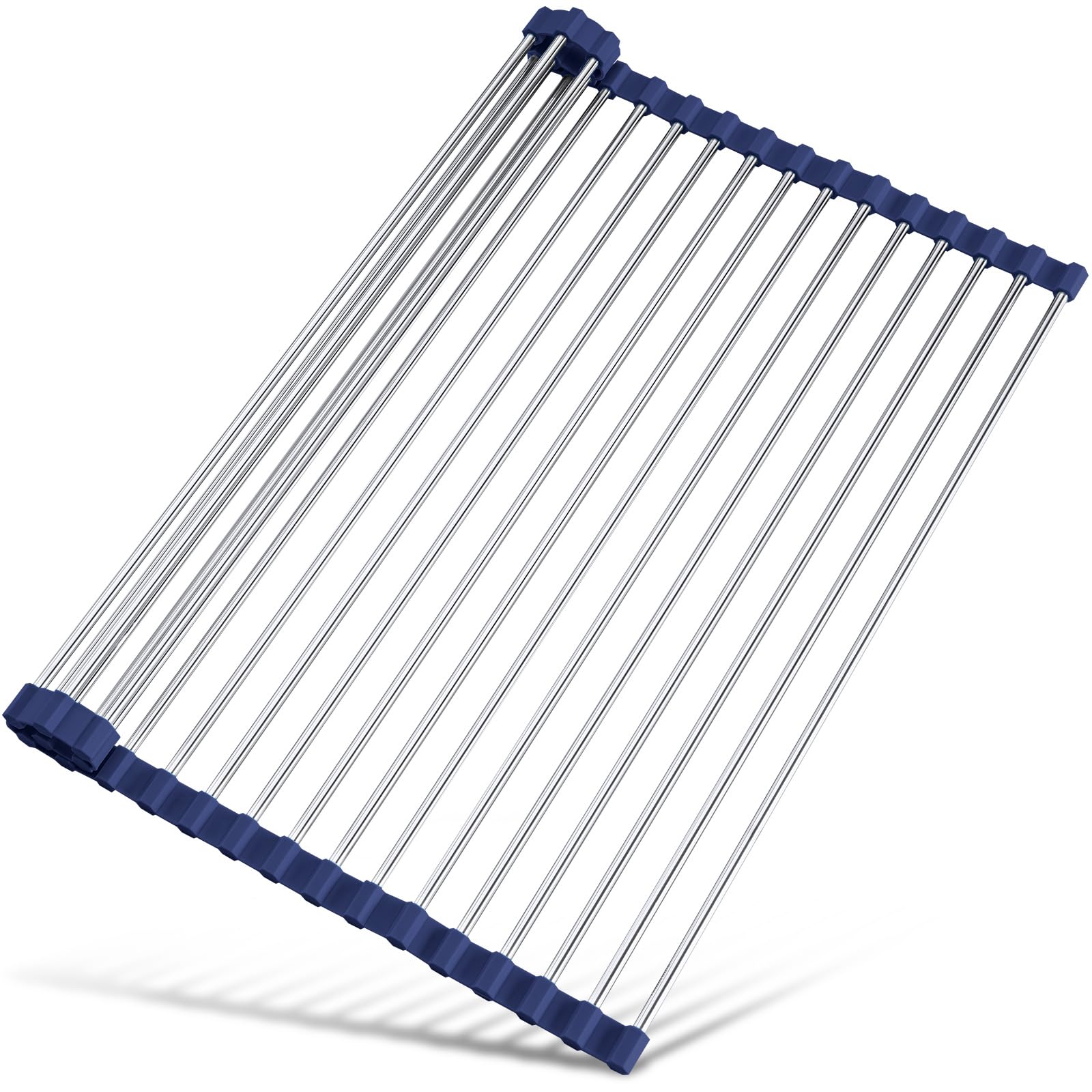 Roll Up Dish Drying Rack Over Sink