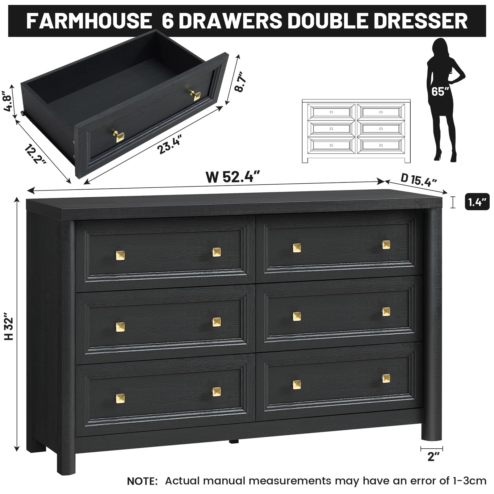 Black Dresser