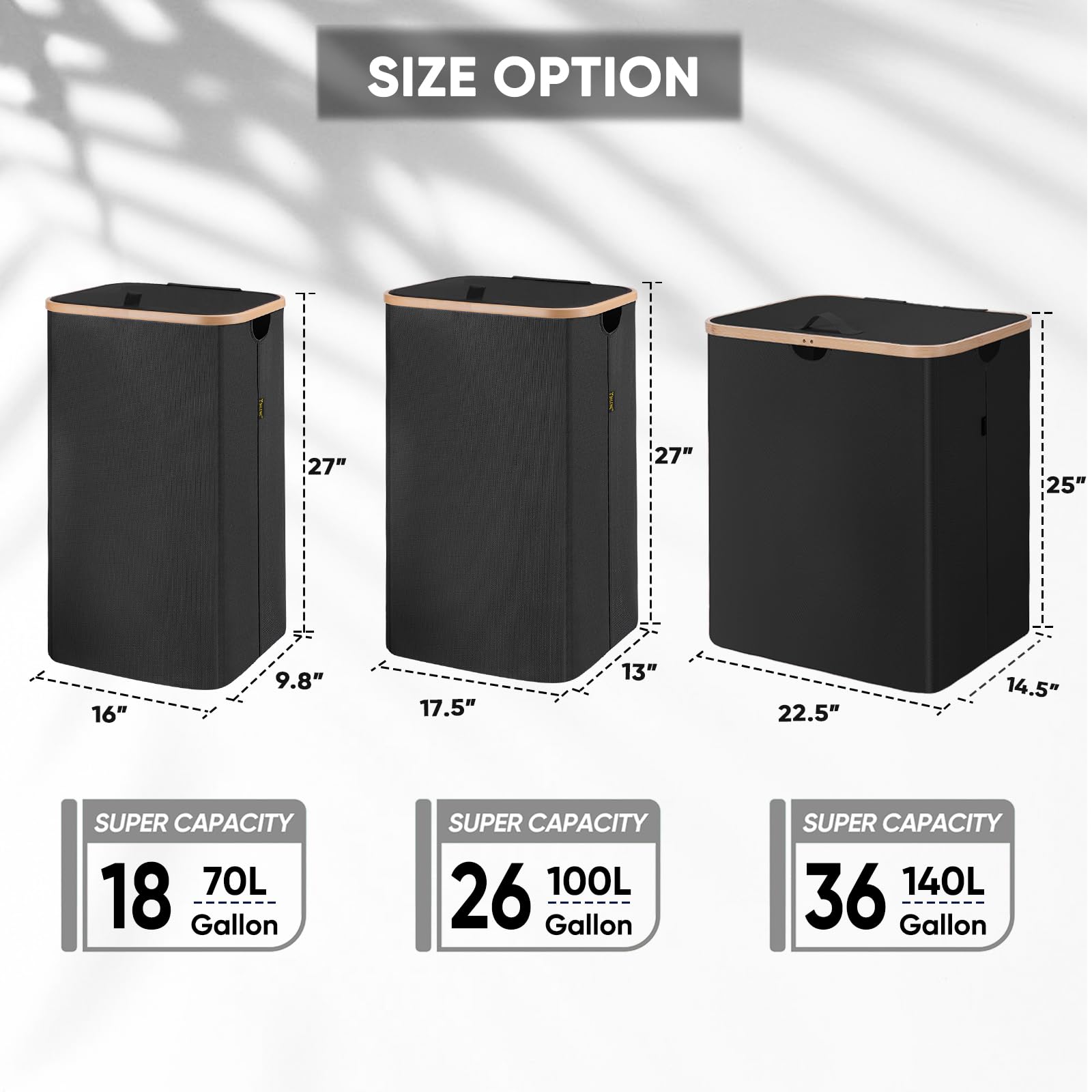 Laundry Hamper with Lid