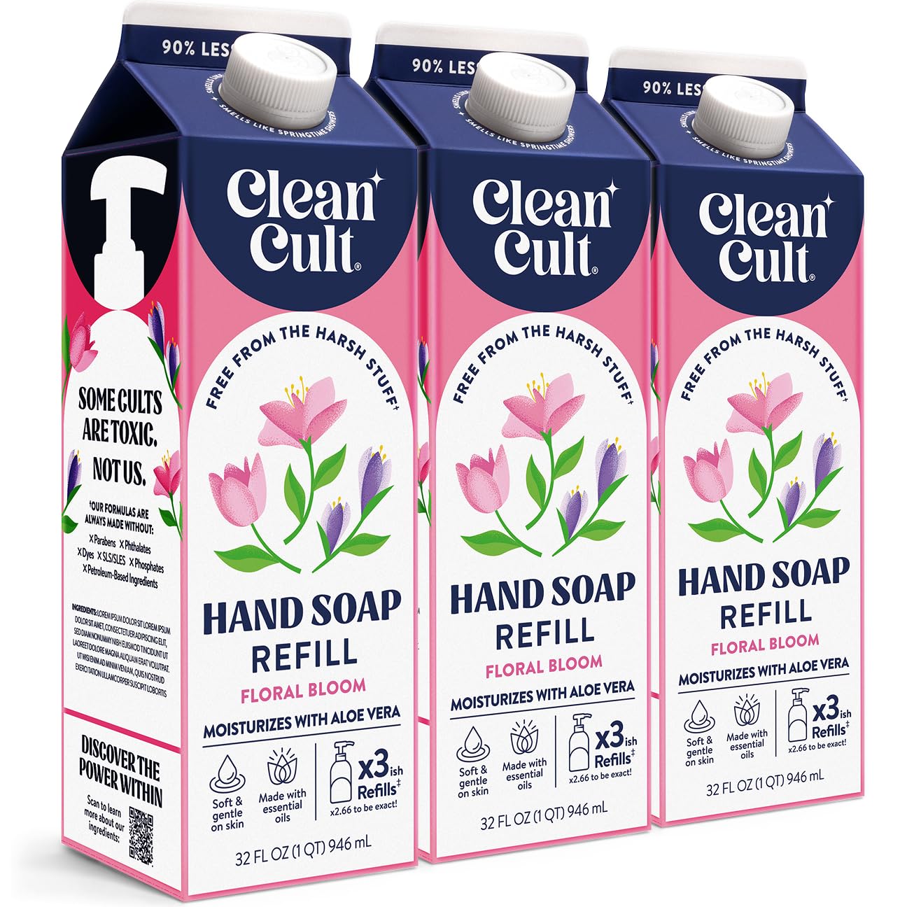Liquid Hand Soap Refill (96 Fl Oz)