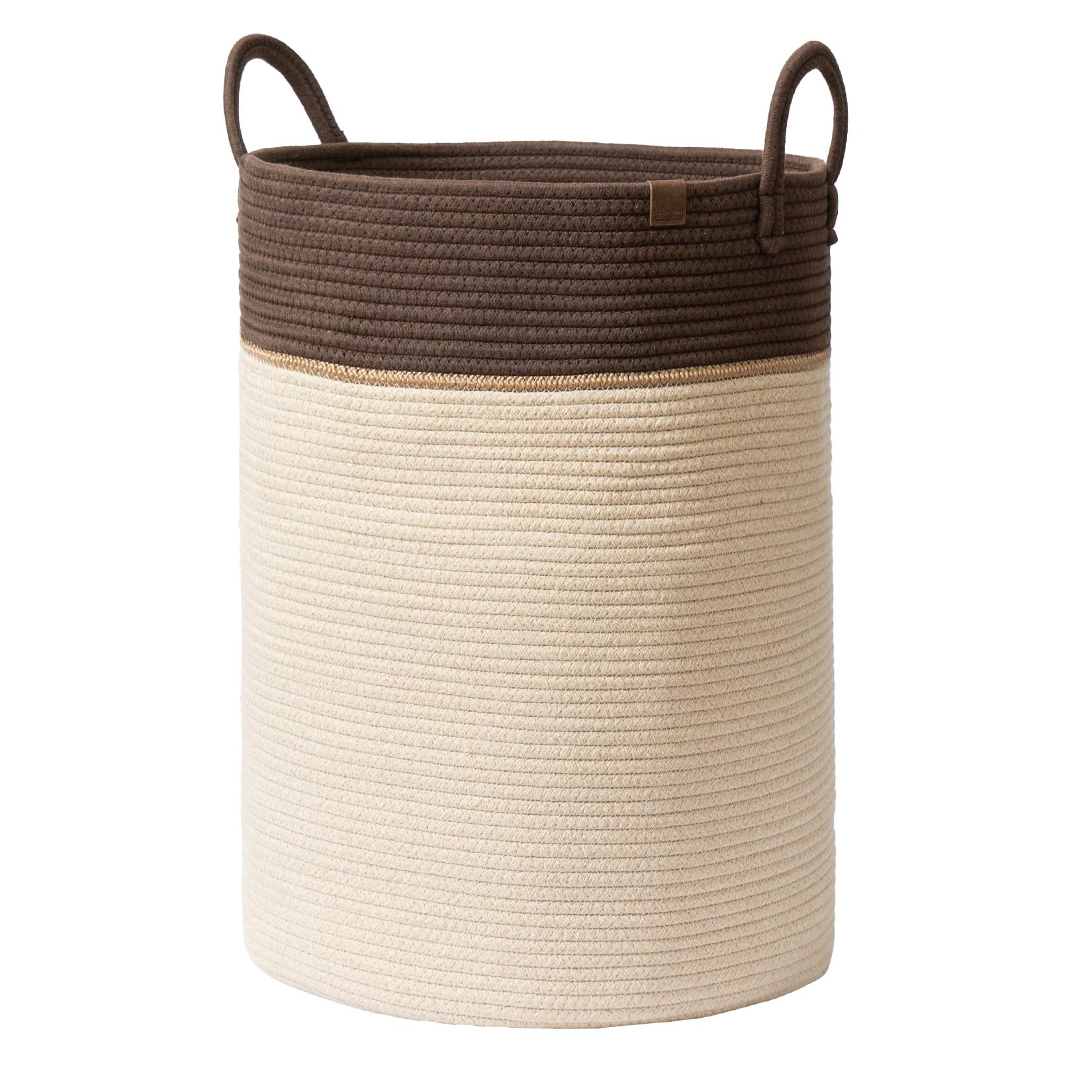 72L Extra Large Cotton Rope Laundry Basket